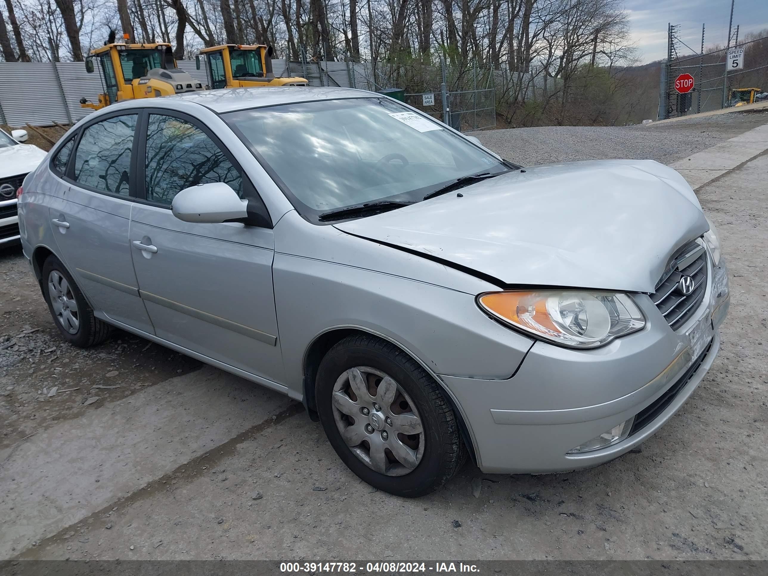 HYUNDAI ELANTRA 2007 kmhdu46d87u085837