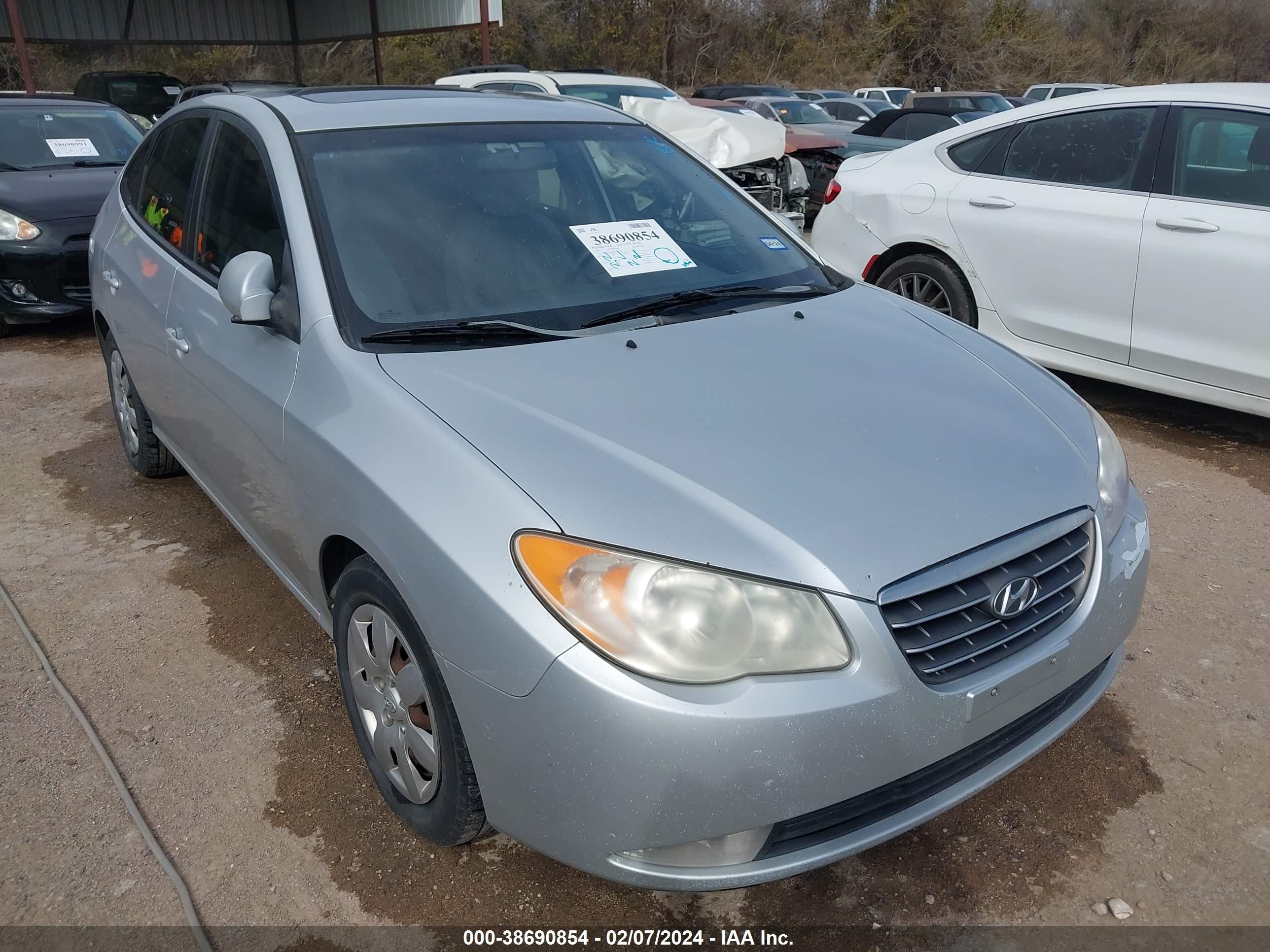 HYUNDAI ELANTRA 2007 kmhdu46d87u189342