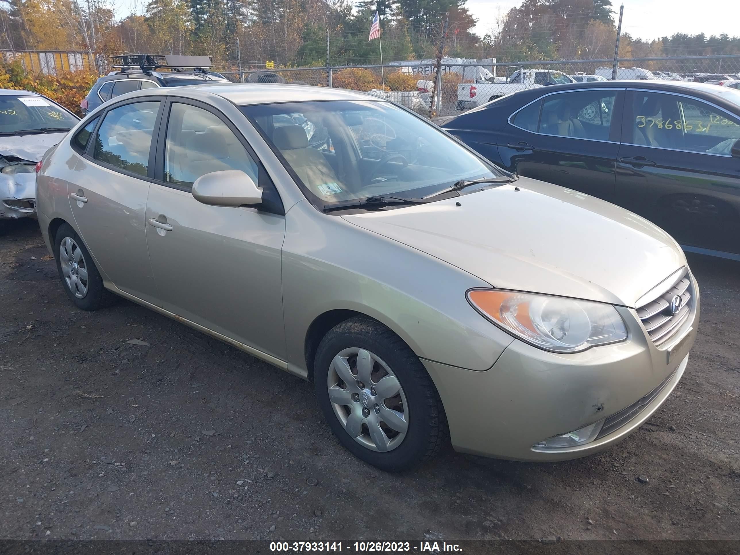 HYUNDAI ELANTRA 2007 kmhdu46d87u202106