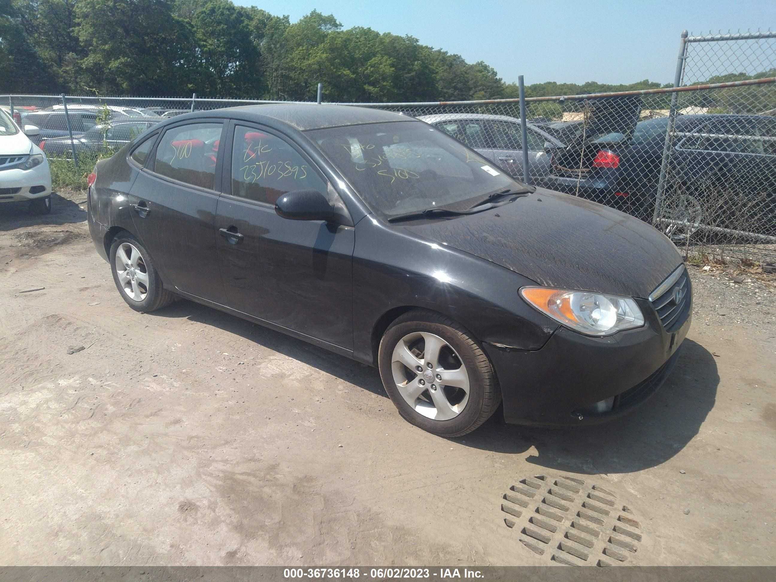 HYUNDAI ELANTRA 2008 kmhdu46d88u363623