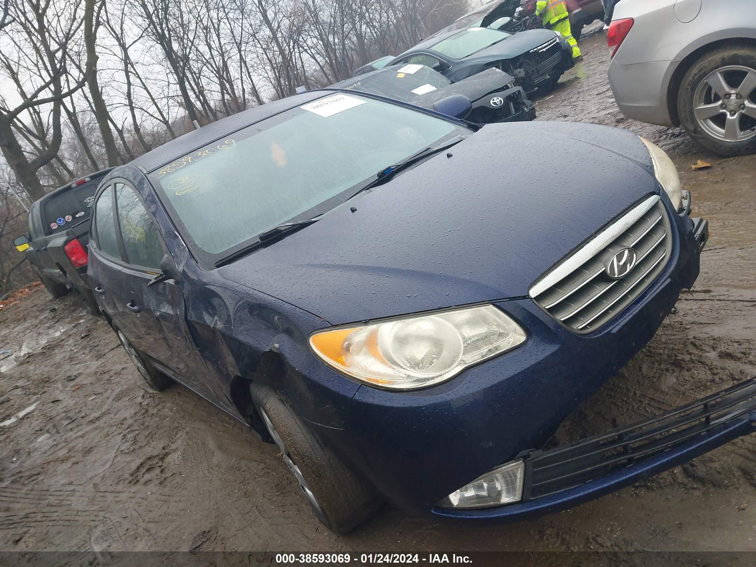 HYUNDAI ELANTRA 2008 kmhdu46d88u405935