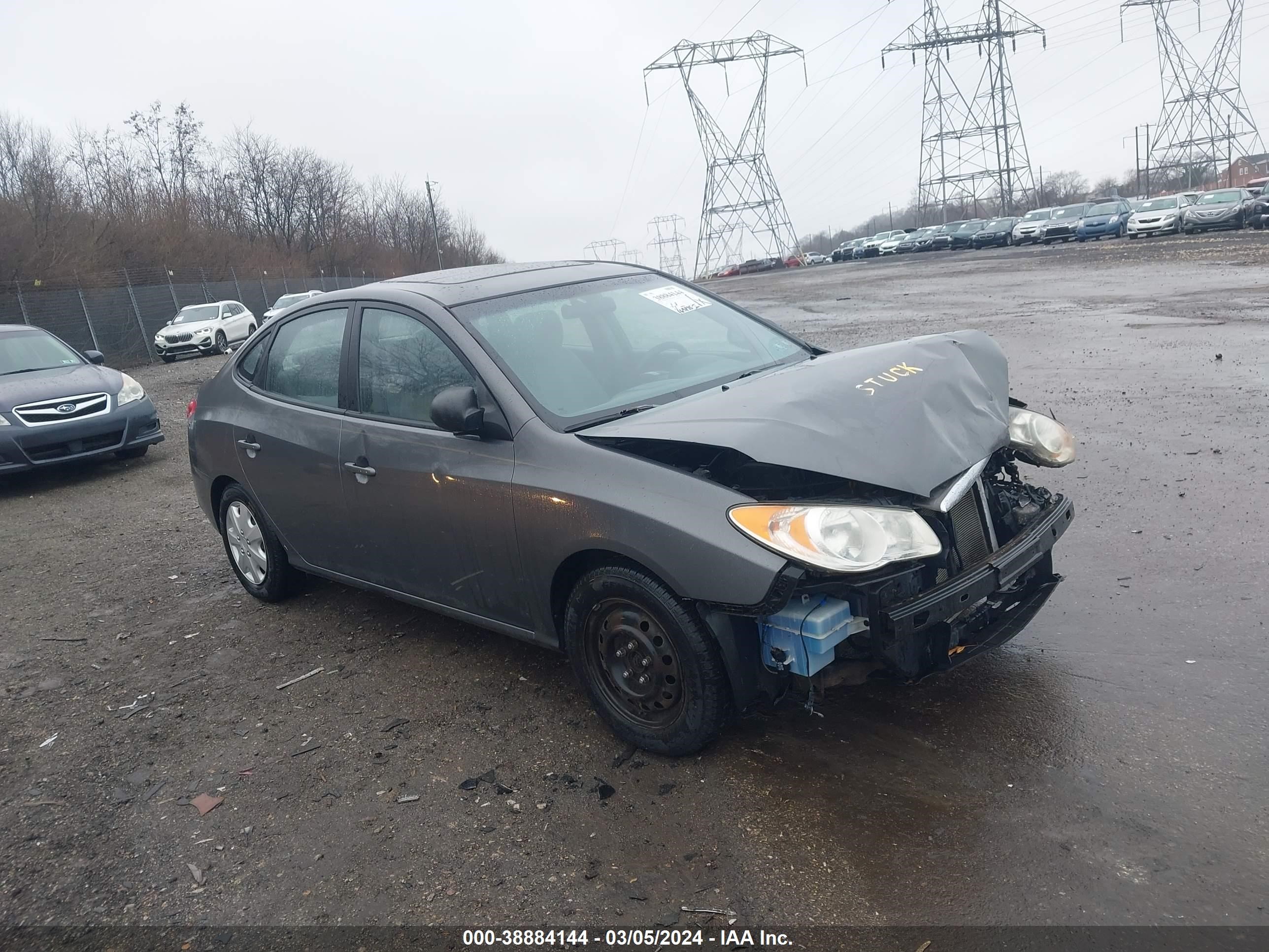 HYUNDAI ELANTRA 2008 kmhdu46d88u503377