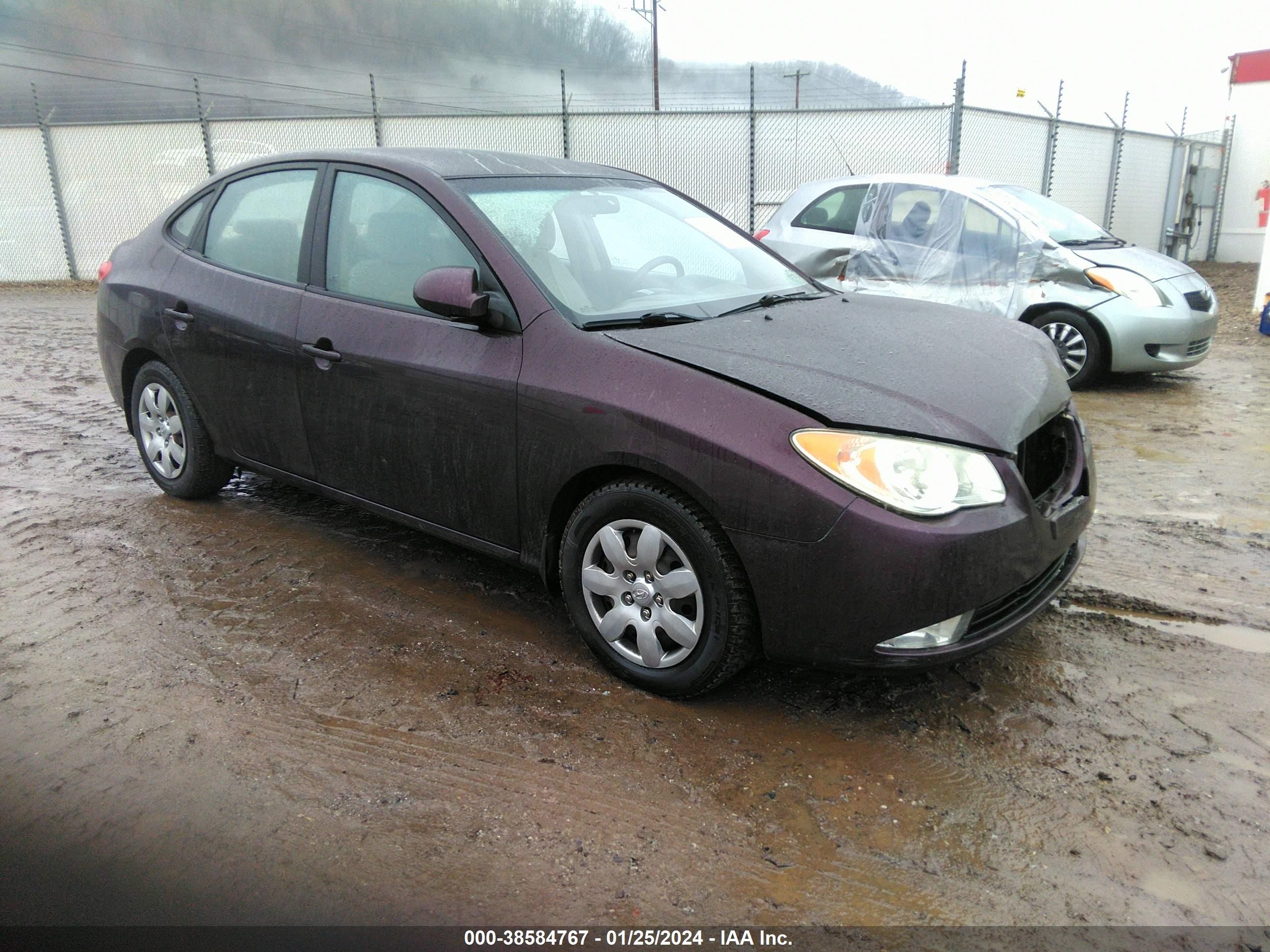 HYUNDAI ELANTRA 2008 kmhdu46d88u587605