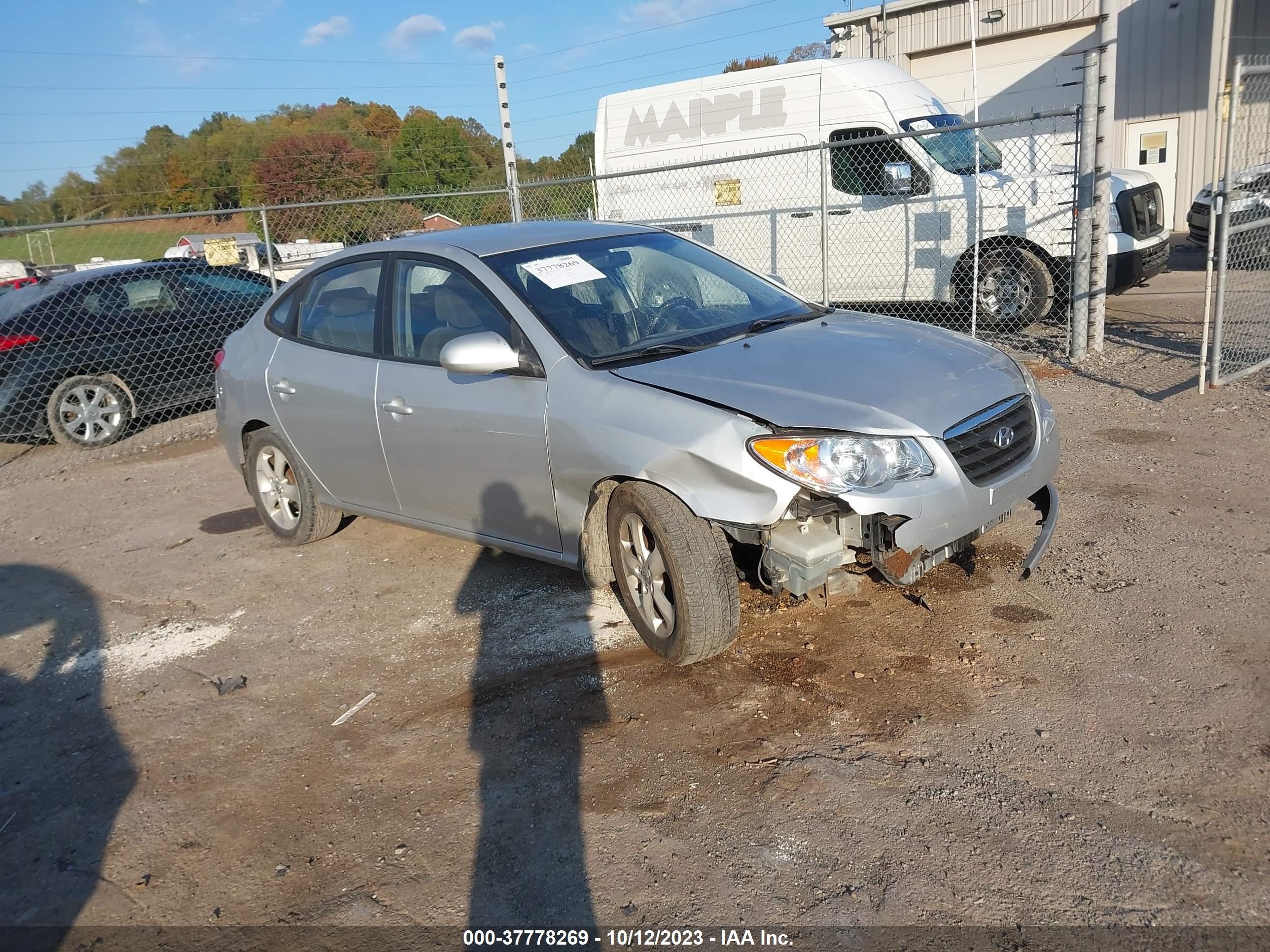 HYUNDAI ELANTRA 2009 kmhdu46d89u810369