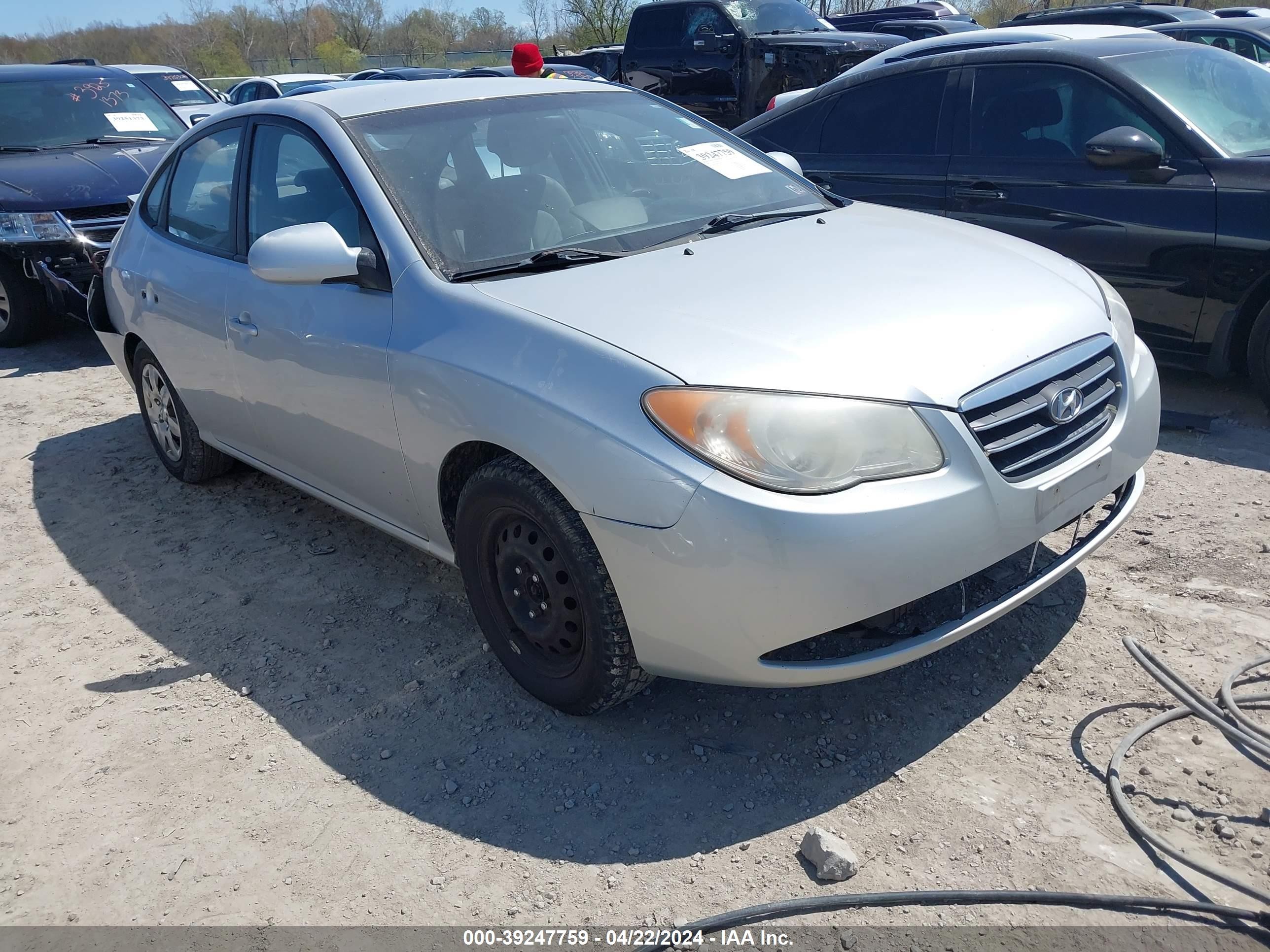 HYUNDAI ELANTRA 2007 kmhdu46d97u148170