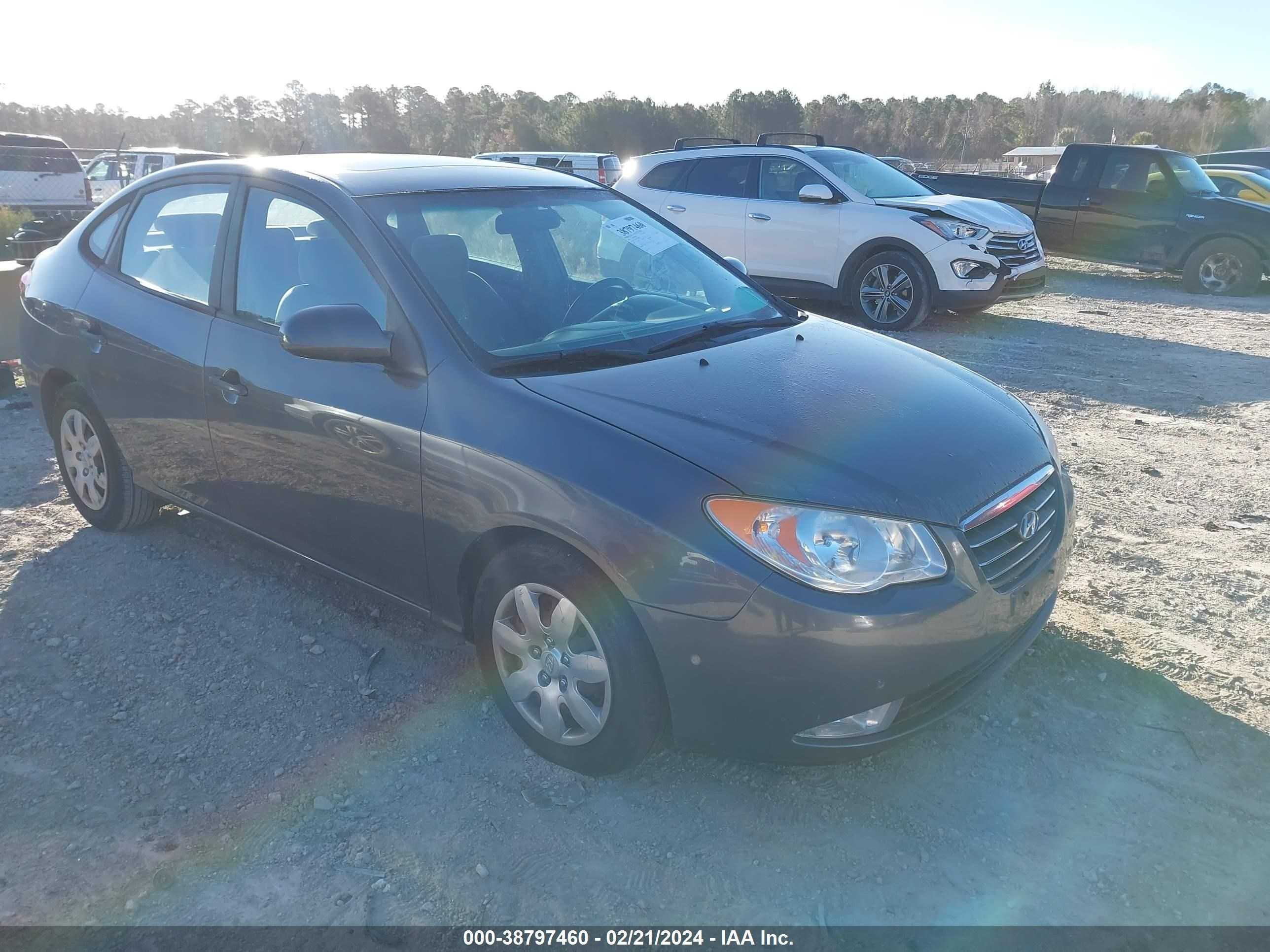 HYUNDAI ELANTRA 2007 kmhdu46d97u154986