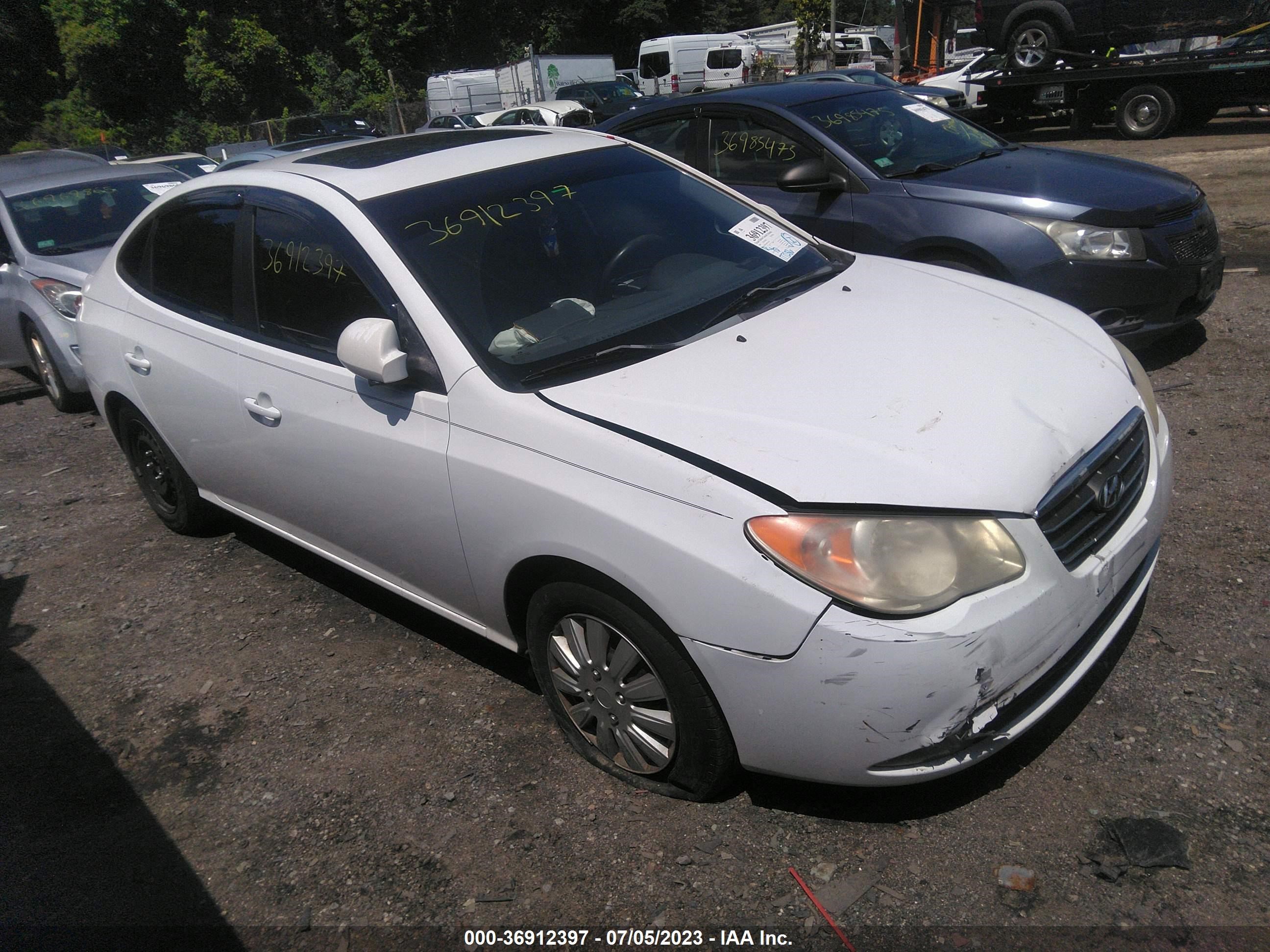 HYUNDAI ELANTRA 2007 kmhdu46d97u219769