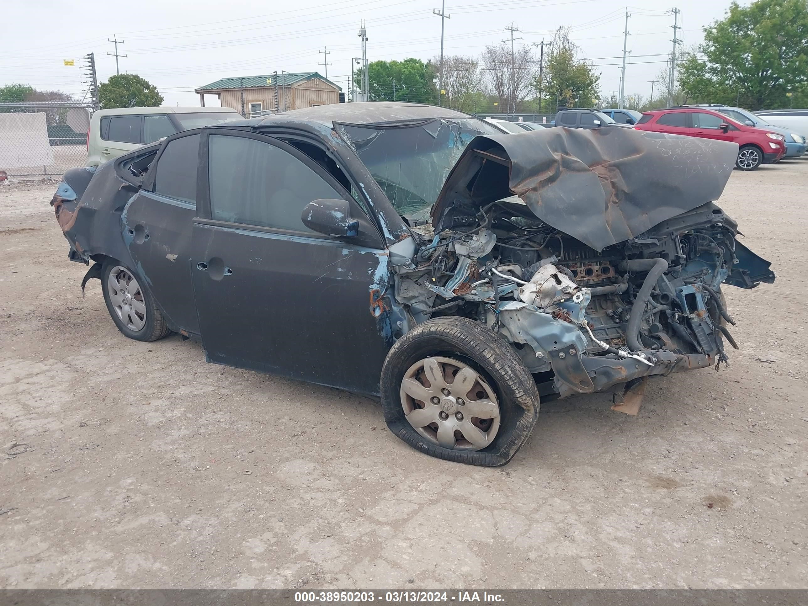 HYUNDAI ELANTRA 2007 kmhdu46d97u221733