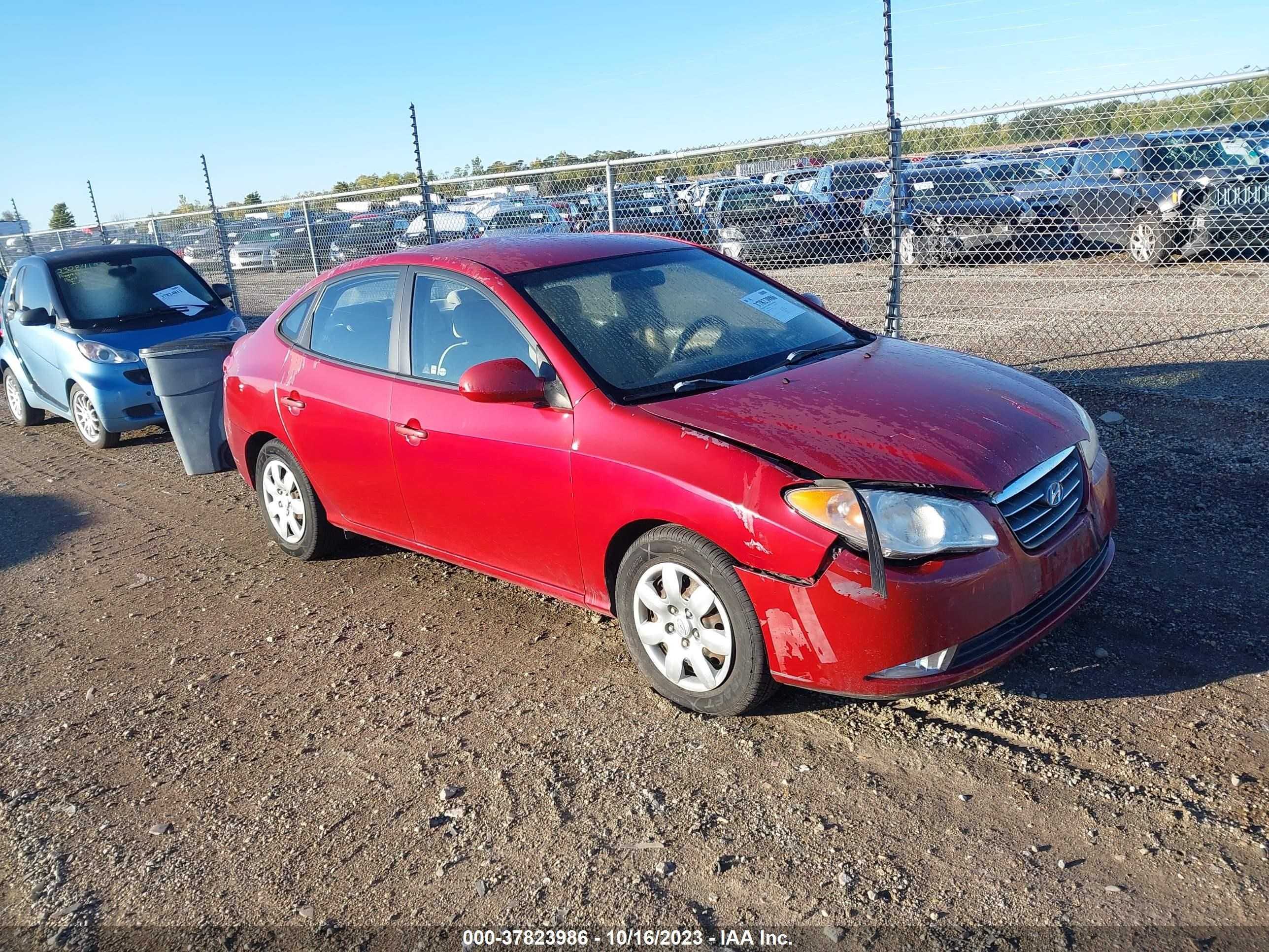 HYUNDAI ELANTRA 2007 kmhdu46d97u263285