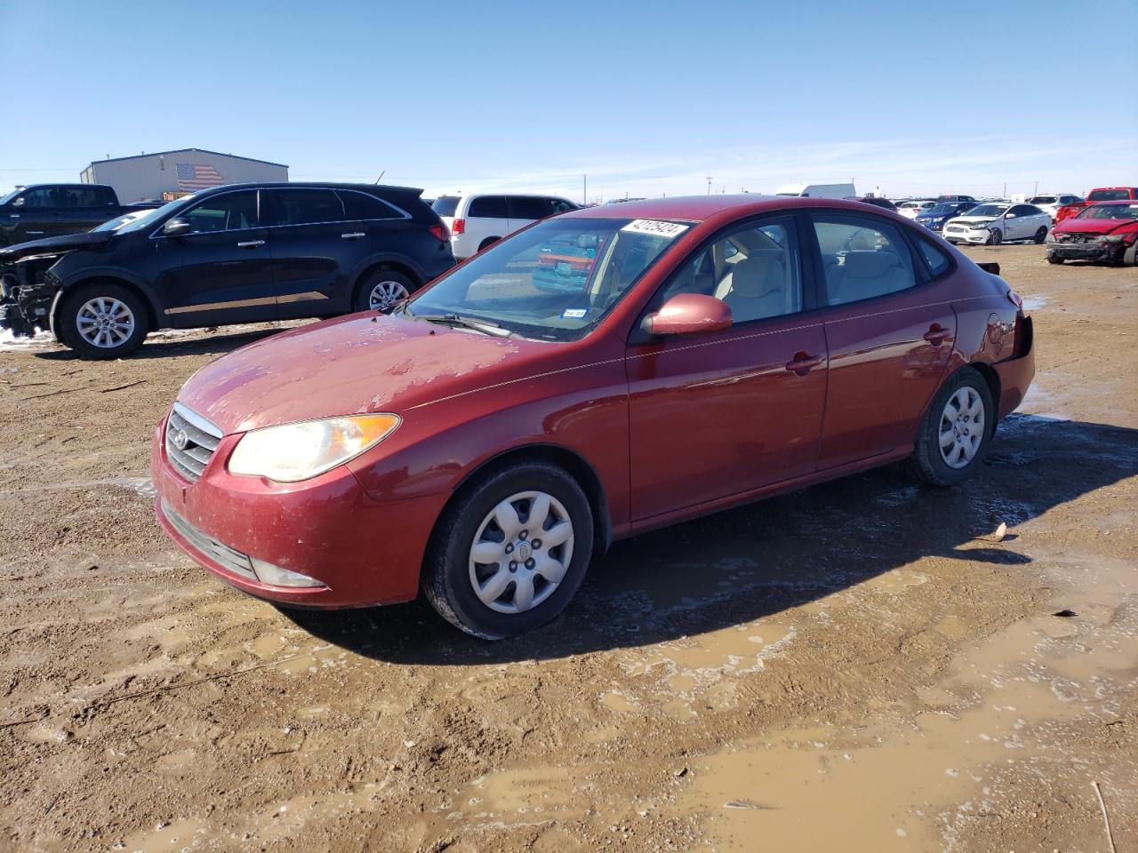 HYUNDAI ELANTRA 2008 kmhdu46d98u337533