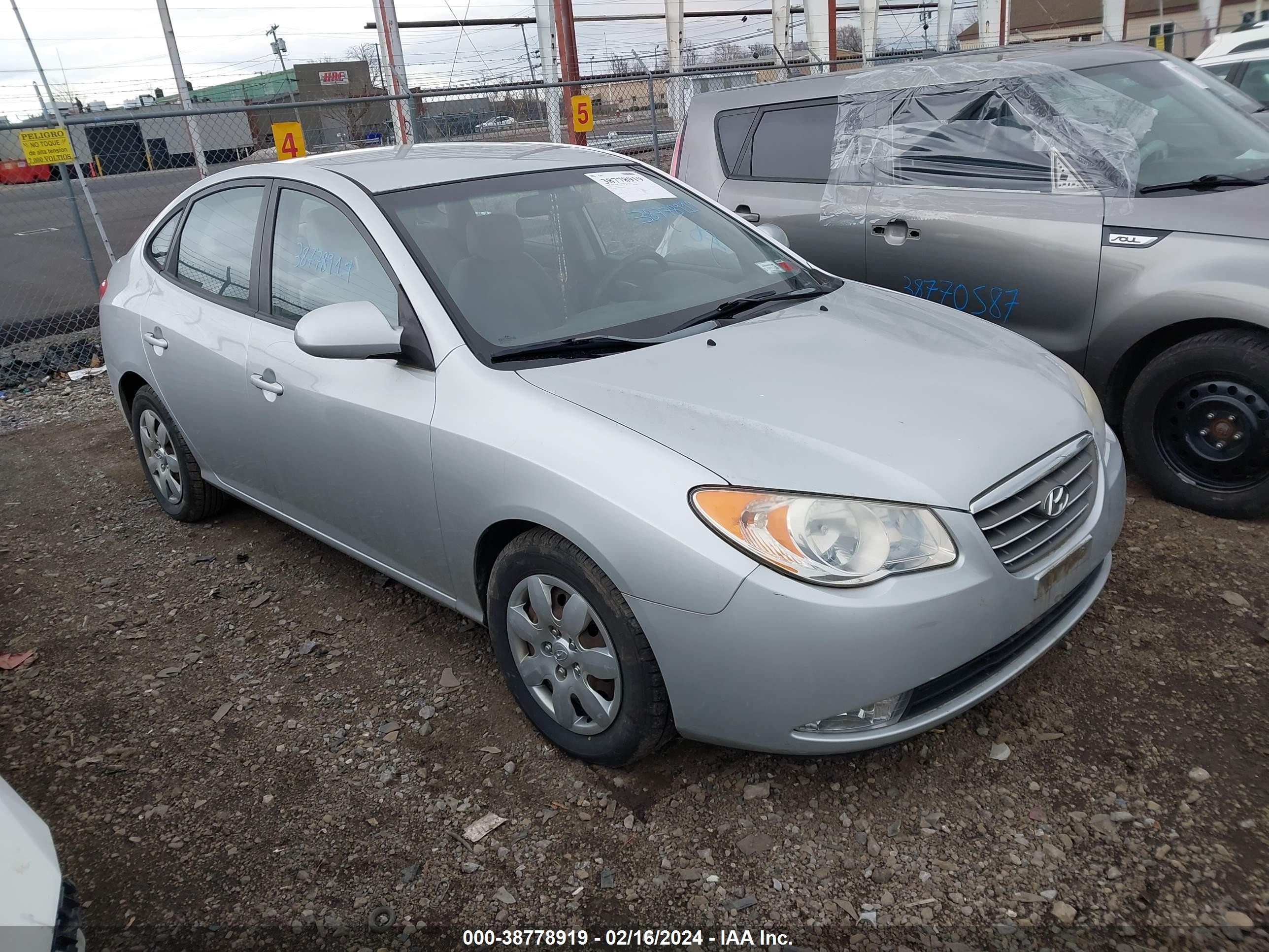 HYUNDAI ELANTRA 2008 kmhdu46d98u409296