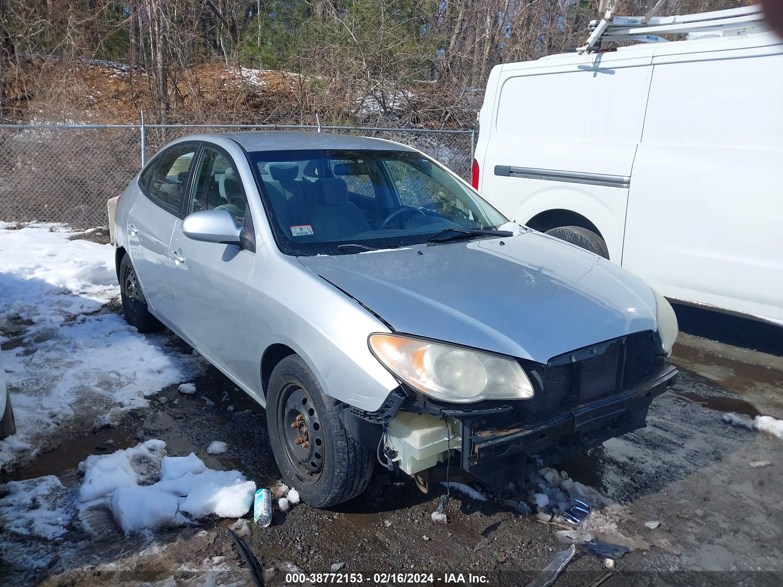 HYUNDAI ELANTRA 2008 kmhdu46d98u543578