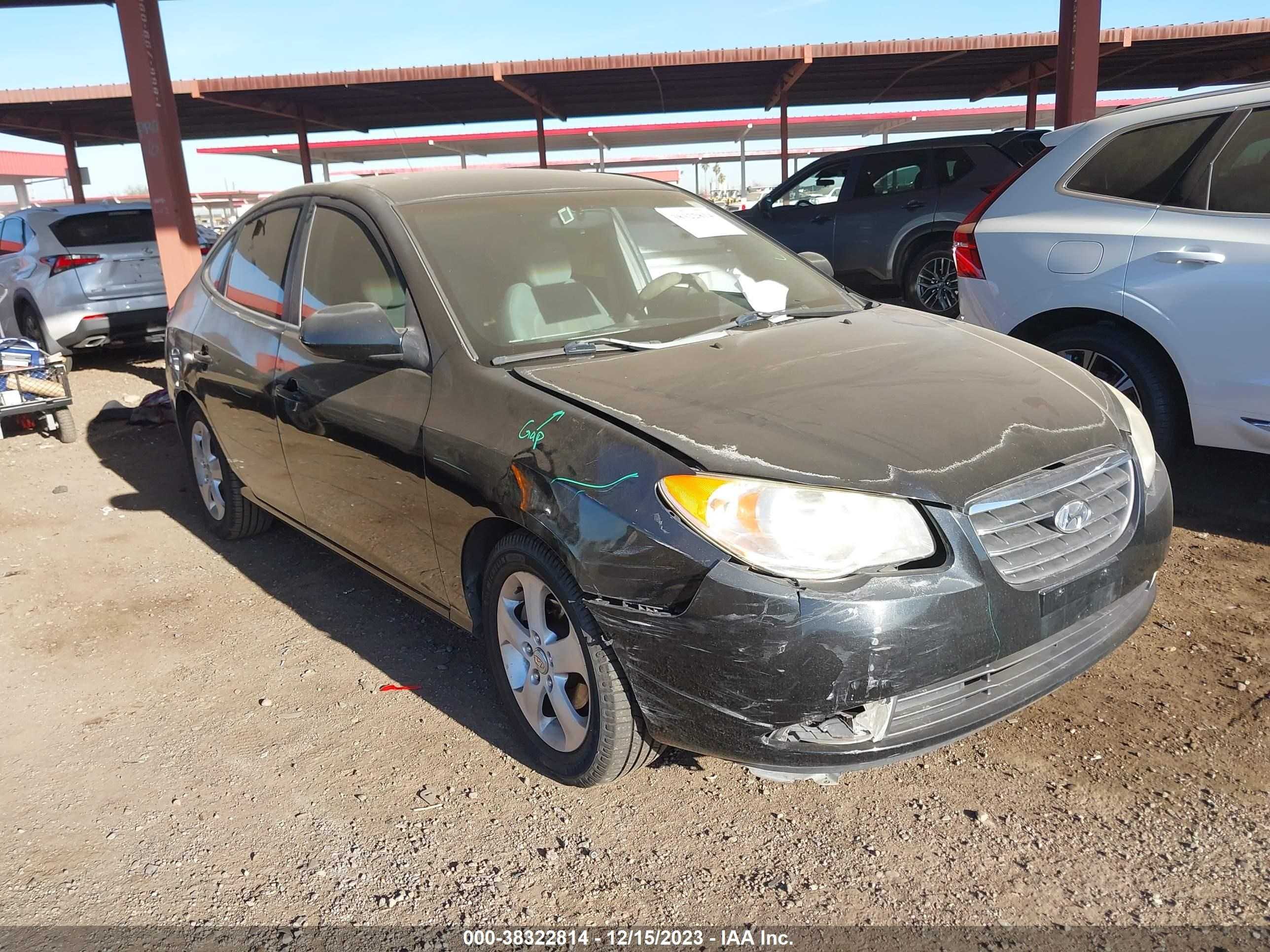 HYUNDAI ELANTRA 2007 kmhdu46dx7u033271