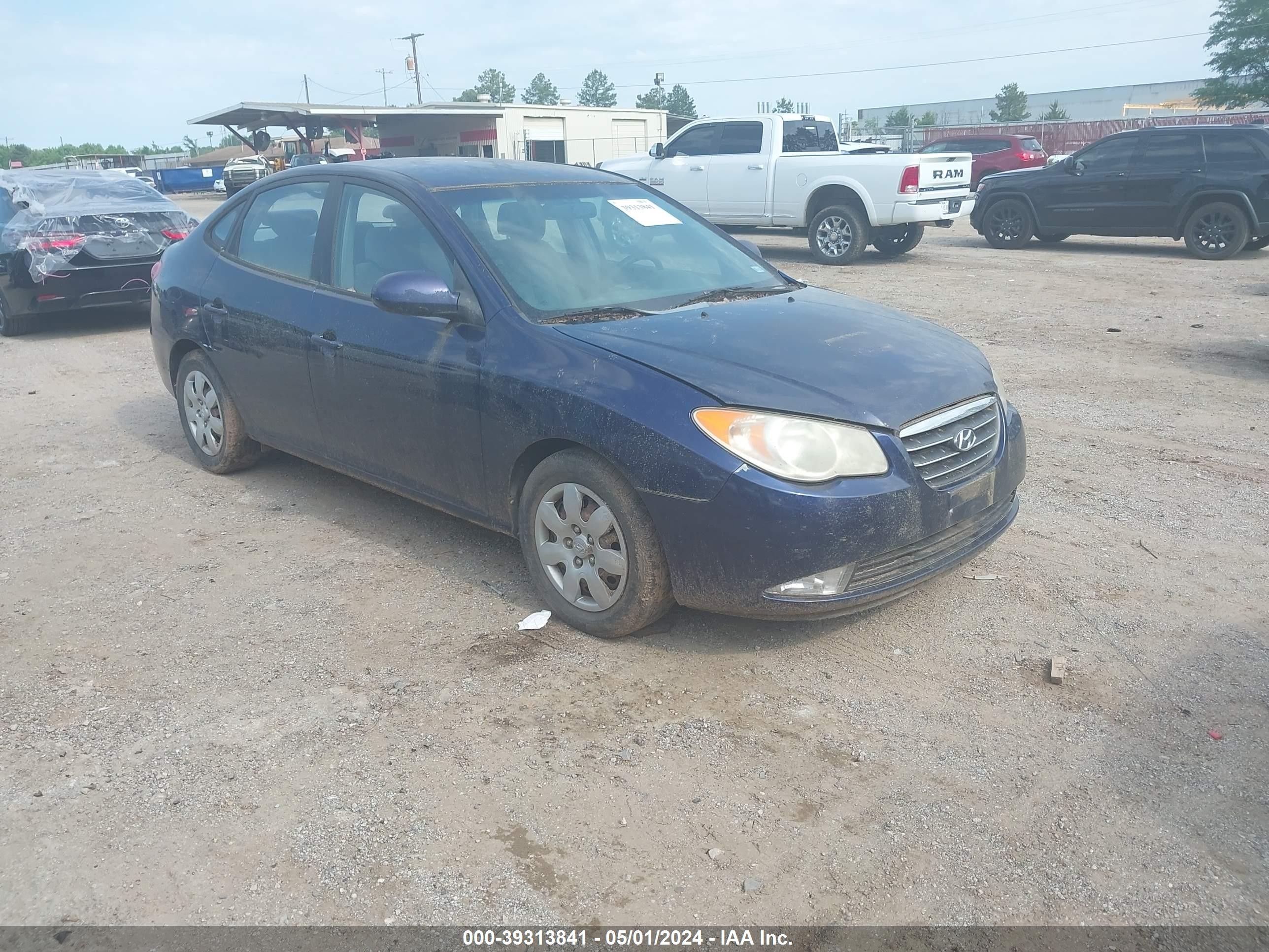 HYUNDAI ELANTRA 2007 kmhdu46dx7u034629