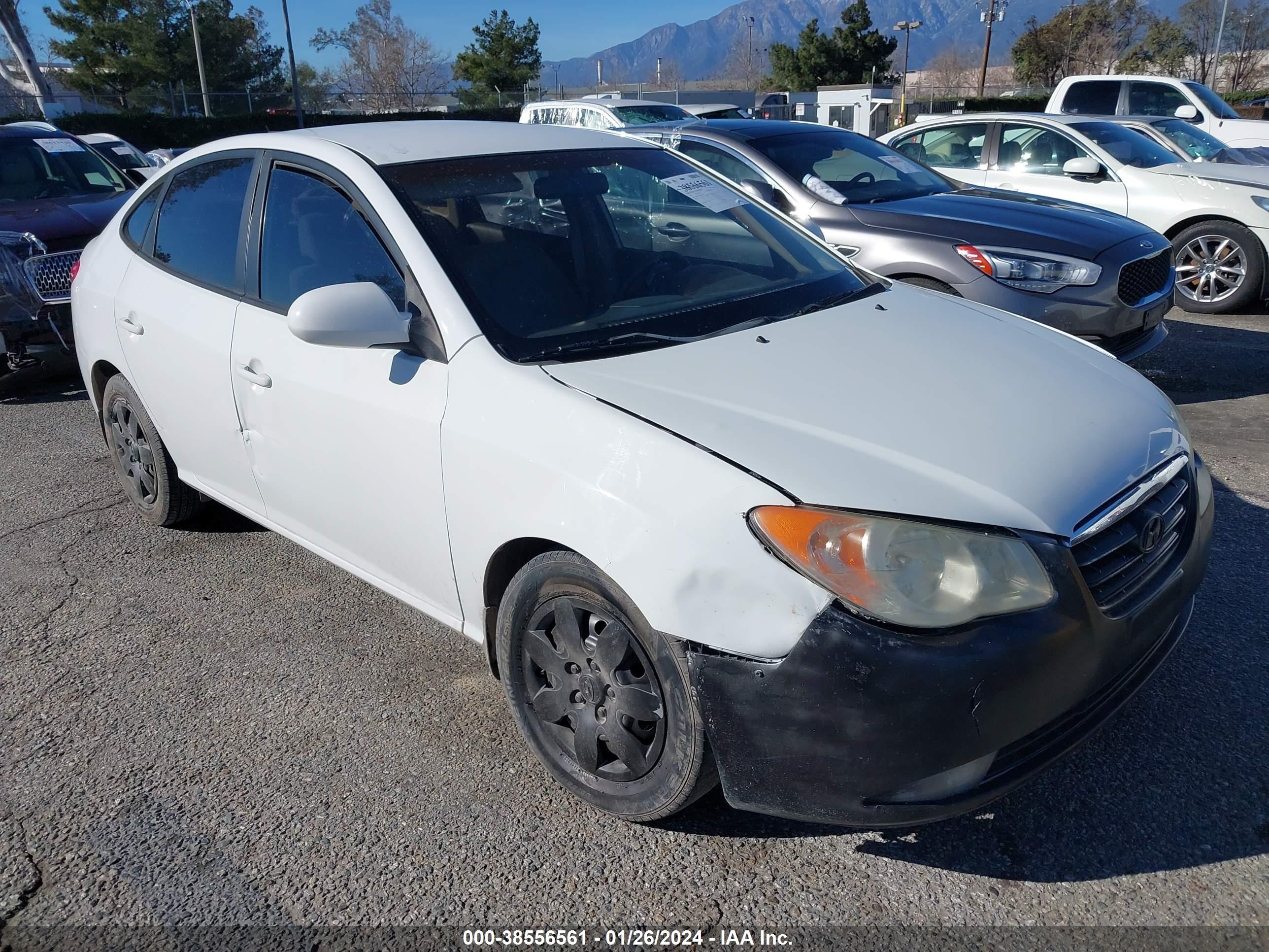 HYUNDAI ELANTRA 2007 kmhdu46dx7u047459