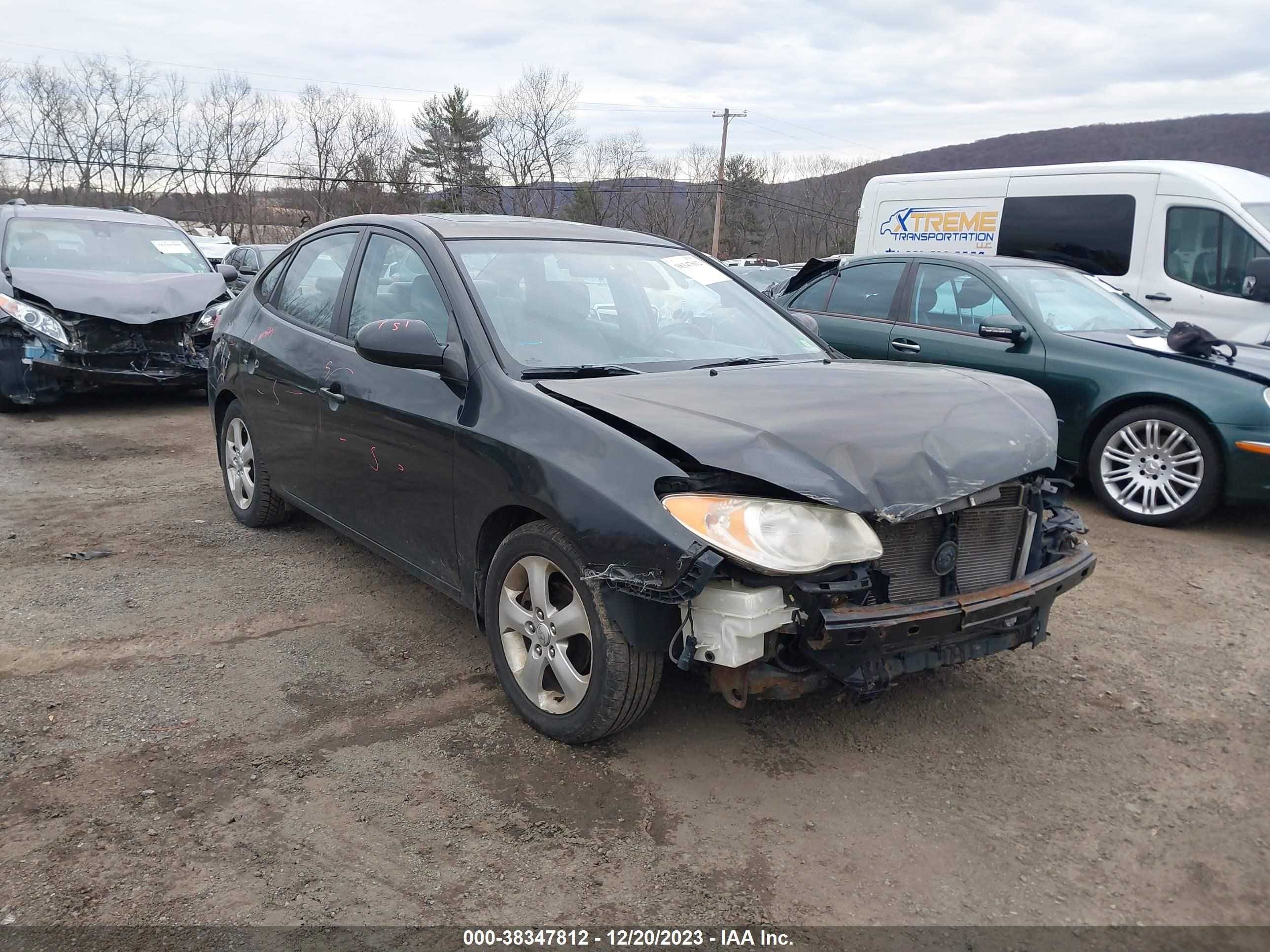 HYUNDAI ELANTRA 2007 kmhdu46dx7u118885