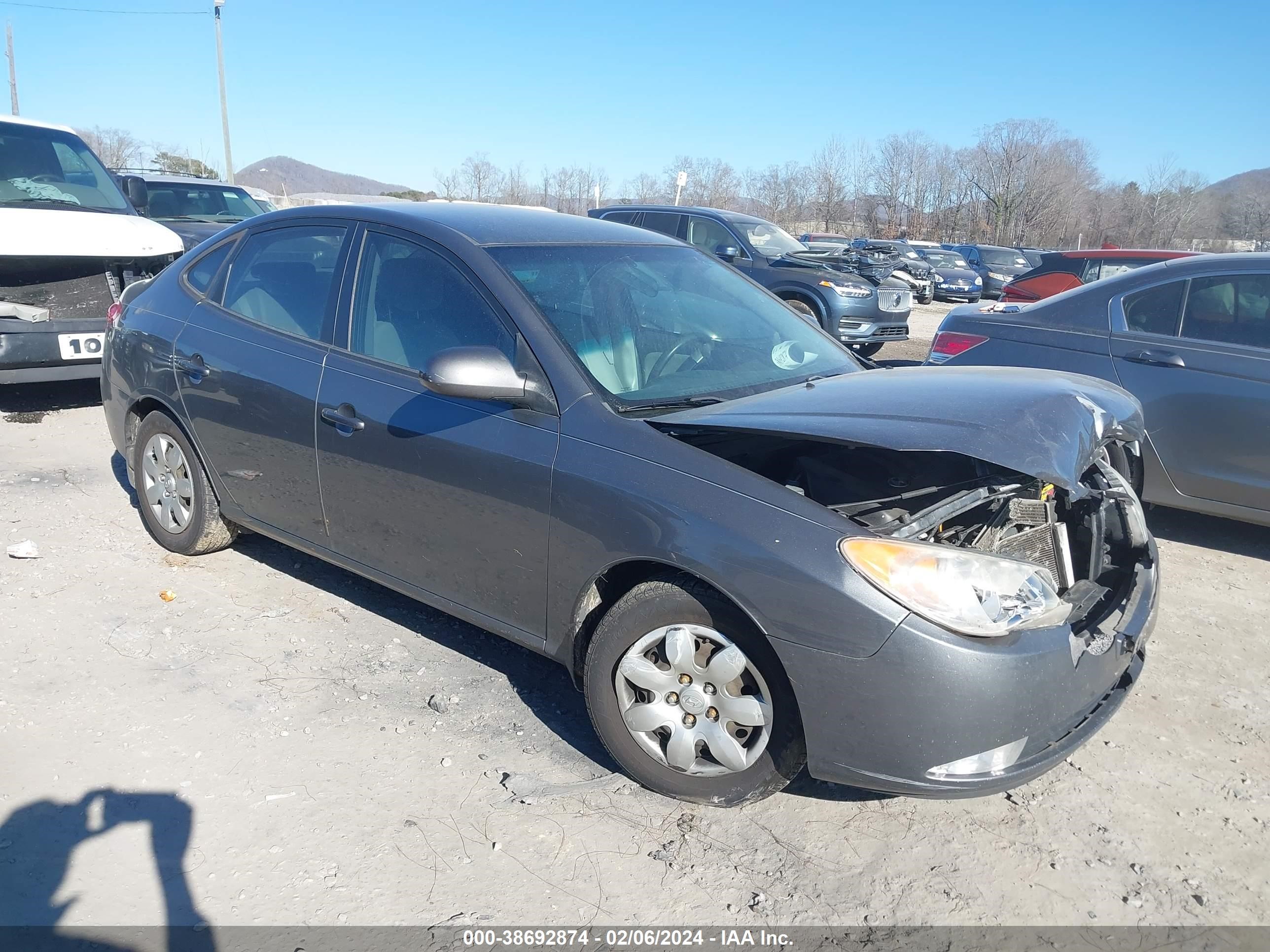 HYUNDAI ELANTRA 2007 kmhdu46dx7u231798