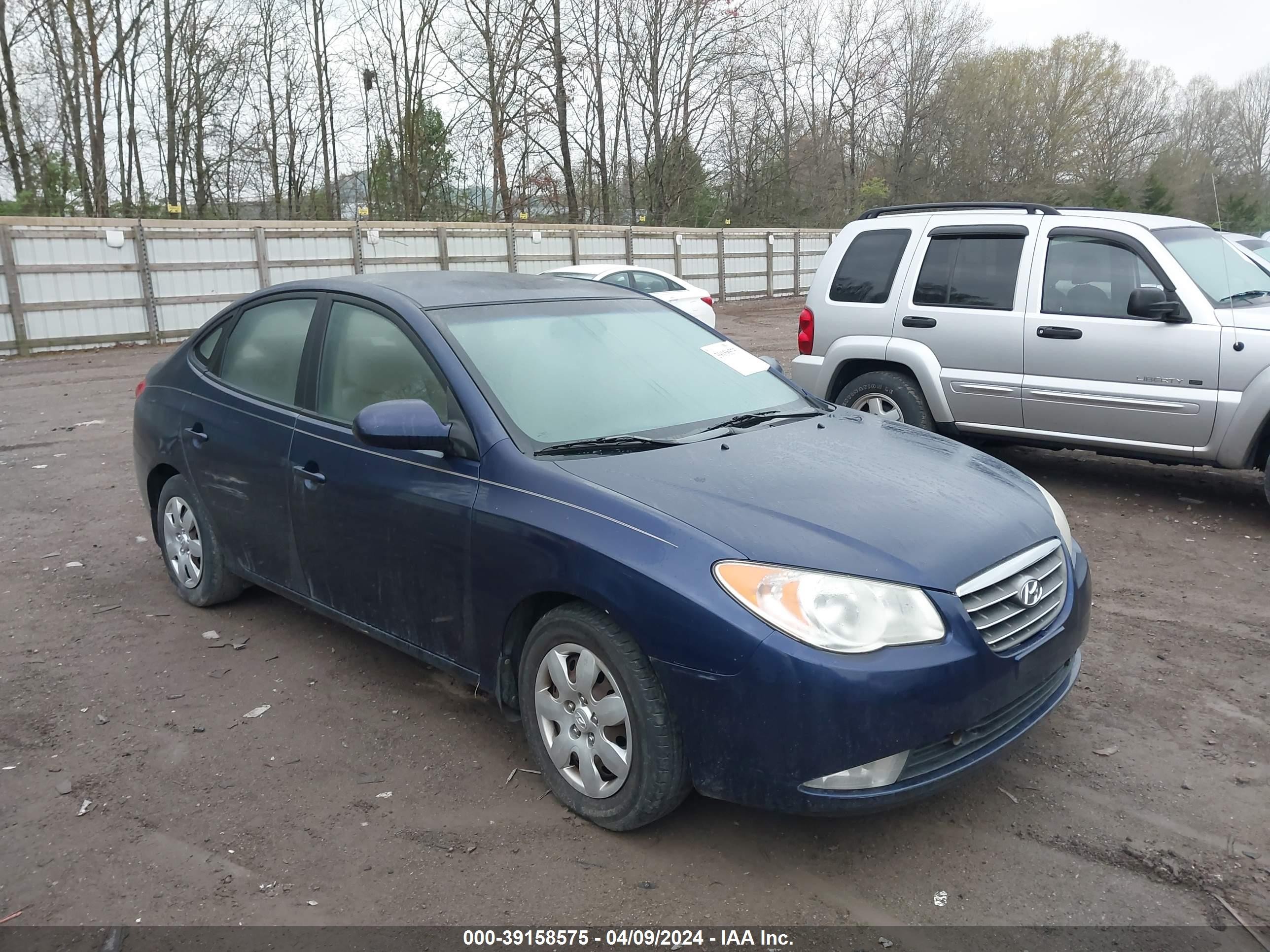 HYUNDAI ELANTRA 2007 kmhdu46dx7u258502