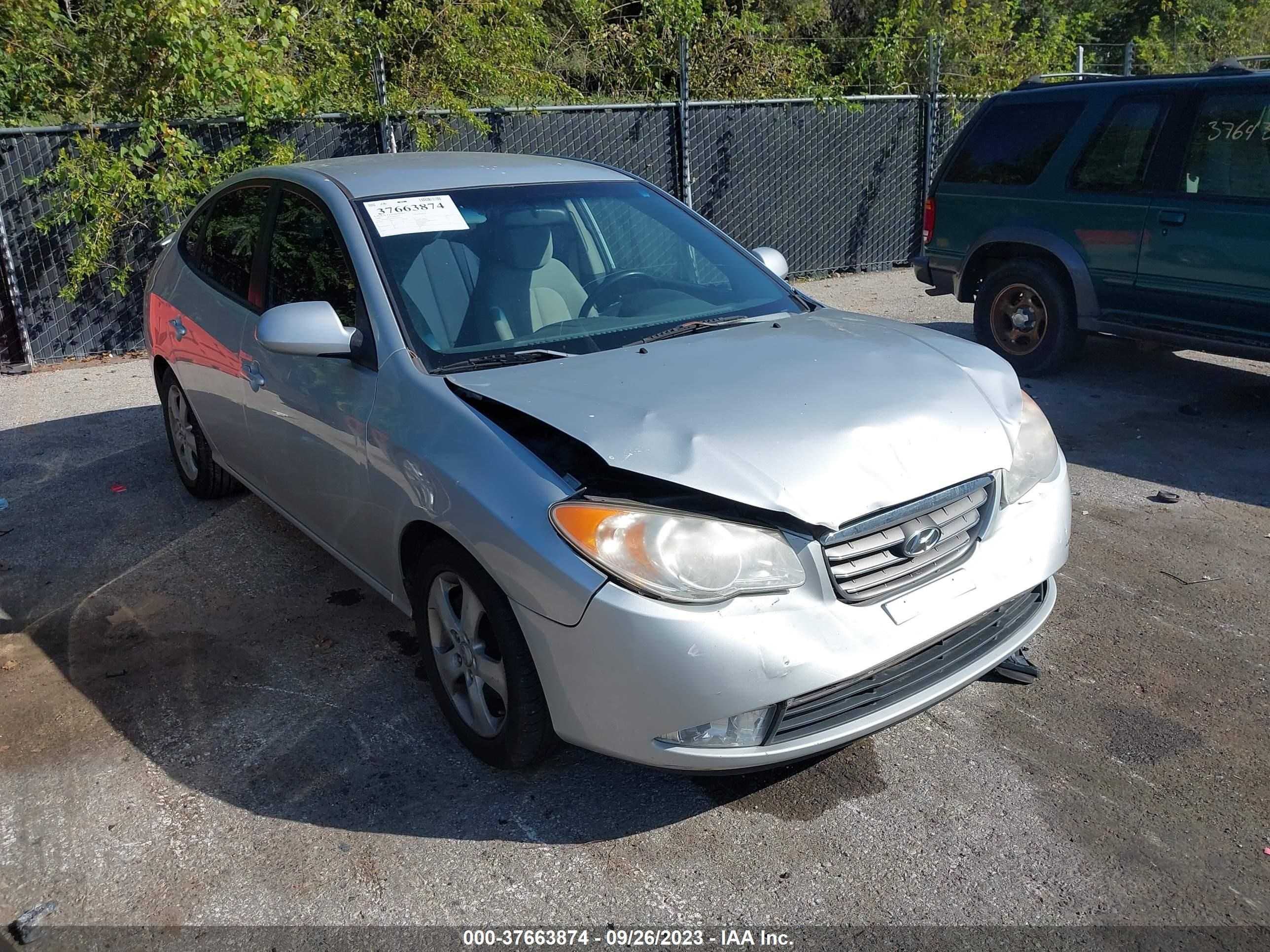 HYUNDAI ELANTRA 2008 kmhdu46dx8u355992