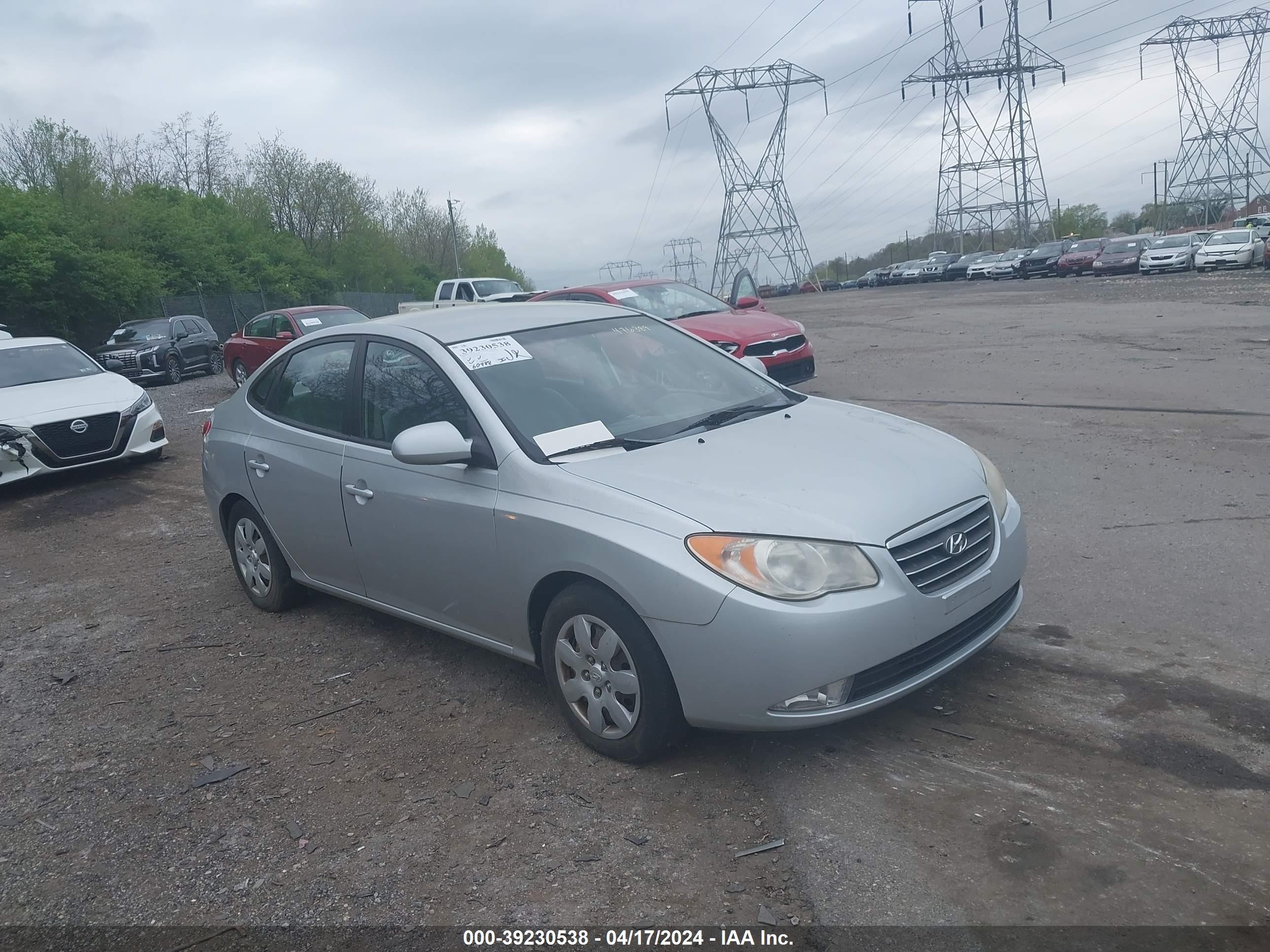 HYUNDAI ELANTRA 2008 kmhdu46dx8u476389