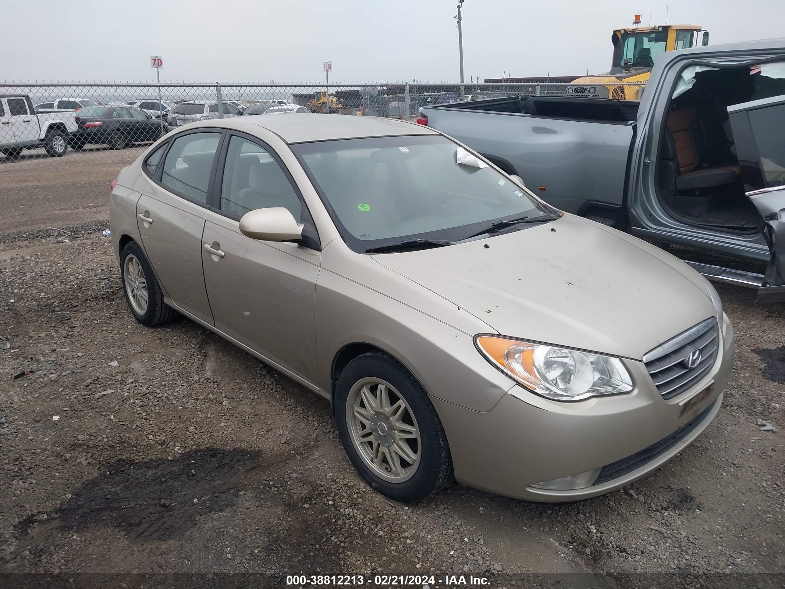 HYUNDAI ELANTRA 2008 kmhdu46dx8u508774