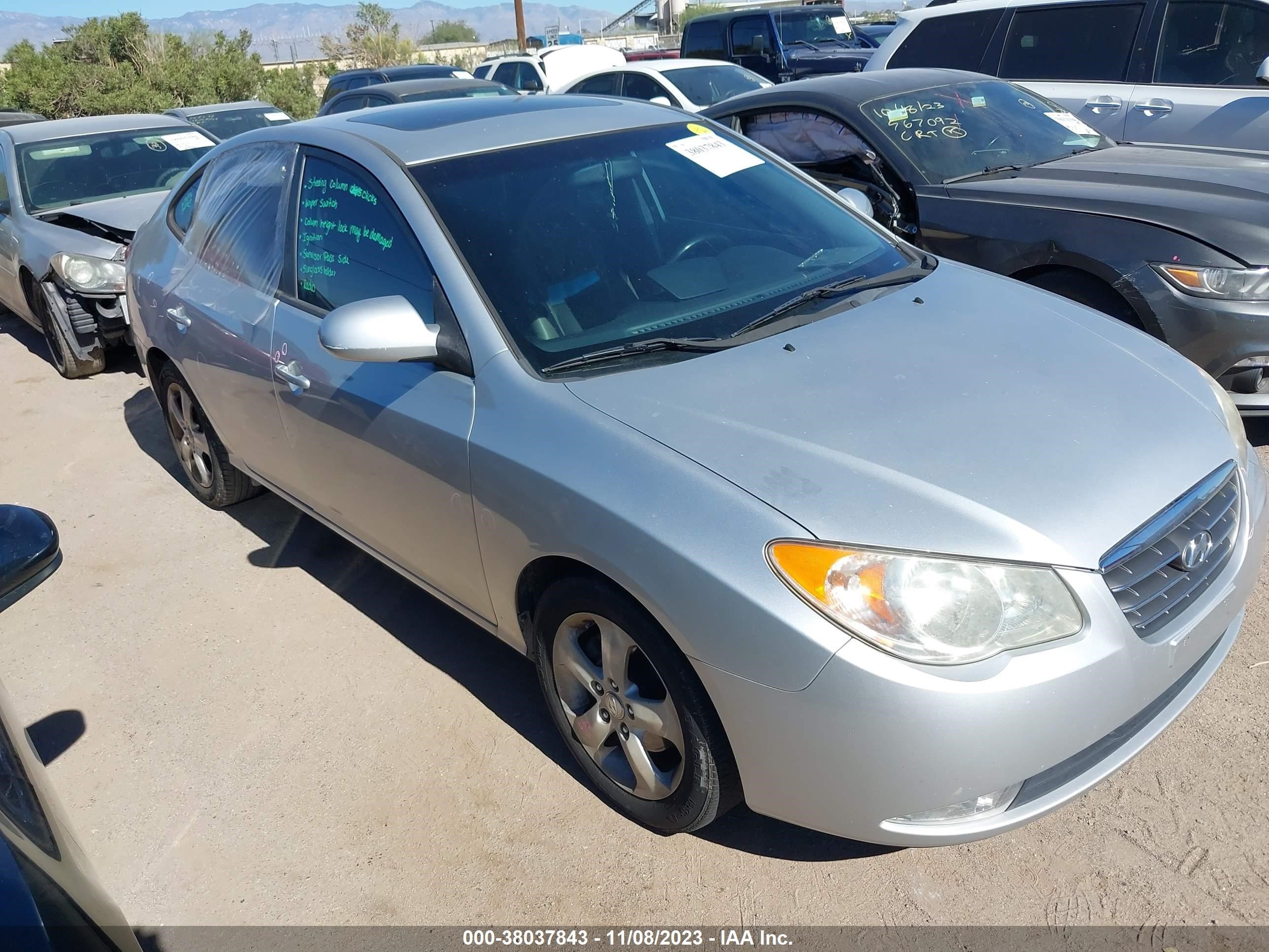 HYUNDAI ELANTRA 2008 kmhdu46dx8u540902