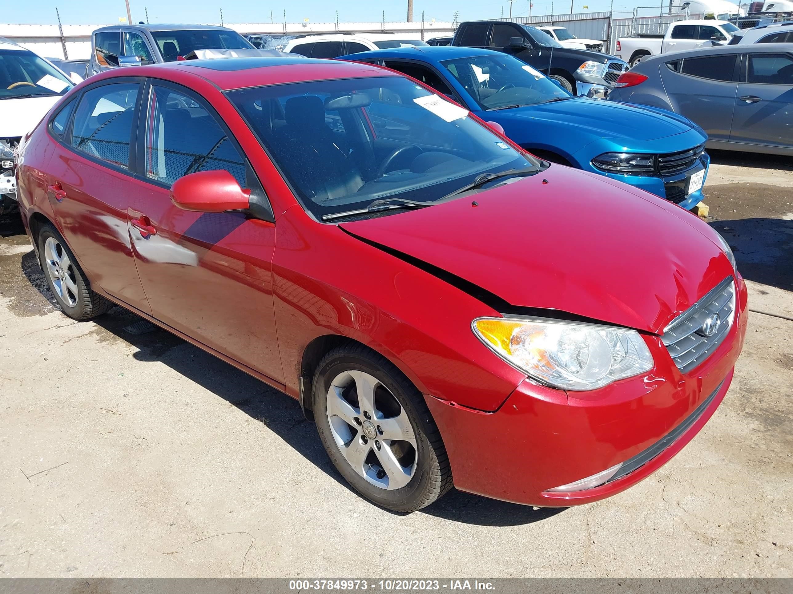 HYUNDAI ELANTRA 2009 kmhdu46dx9u654819