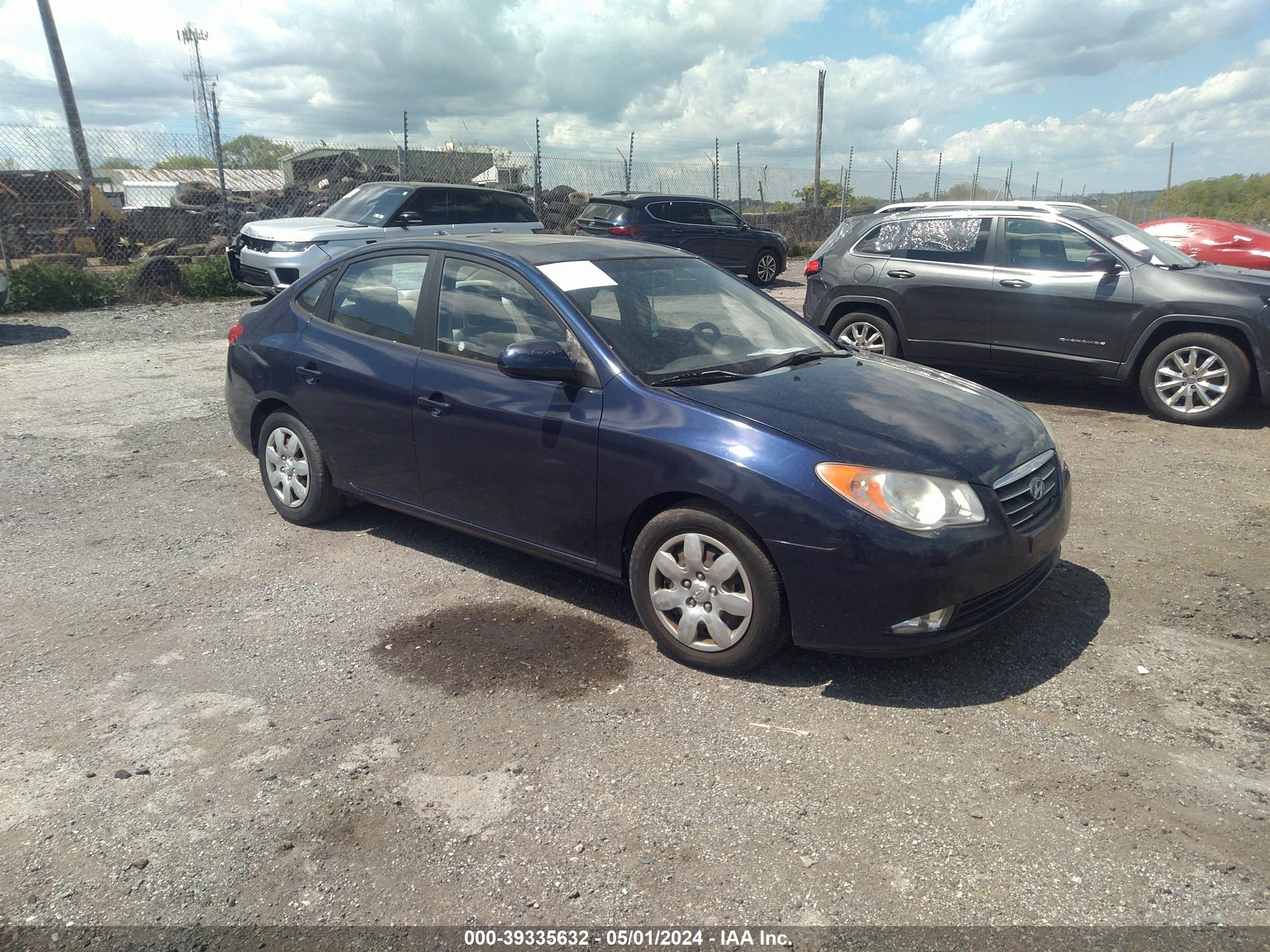 HYUNDAI ELANTRA 2009 kmhdu46dx9u672074