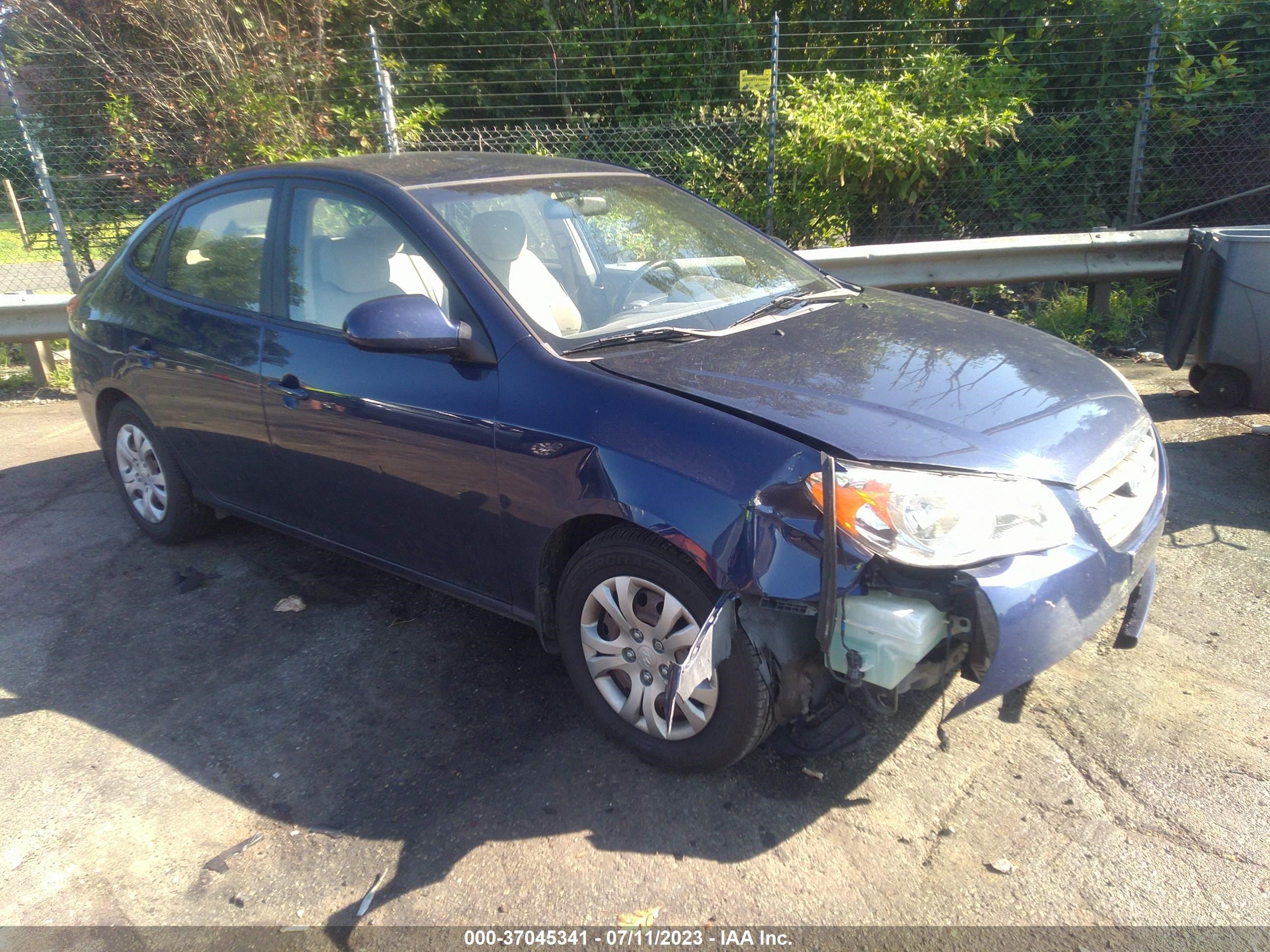 HYUNDAI ELANTRA 2009 kmhdu46dx9u757559