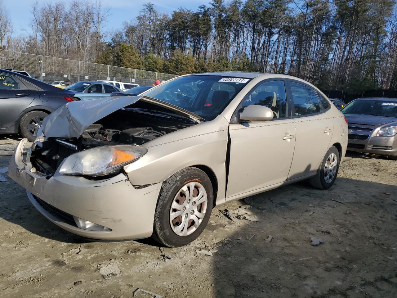 HYUNDAI ELANTRA 2010 kmhdu4ad0au145625