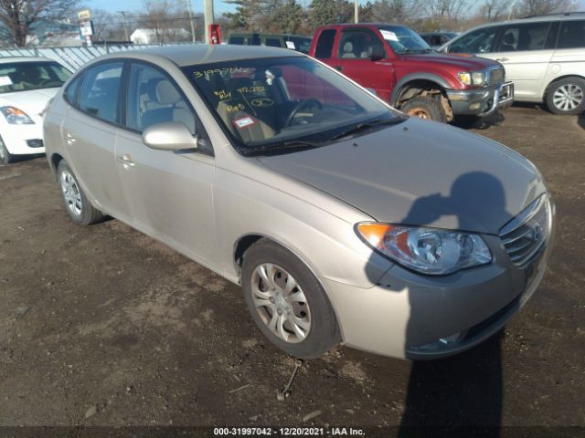 HYUNDAI ELANTRA 2010 kmhdu4ad0au843491