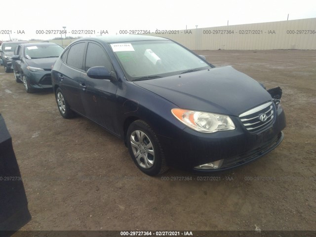 HYUNDAI ELANTRA 2010 kmhdu4ad0au860825