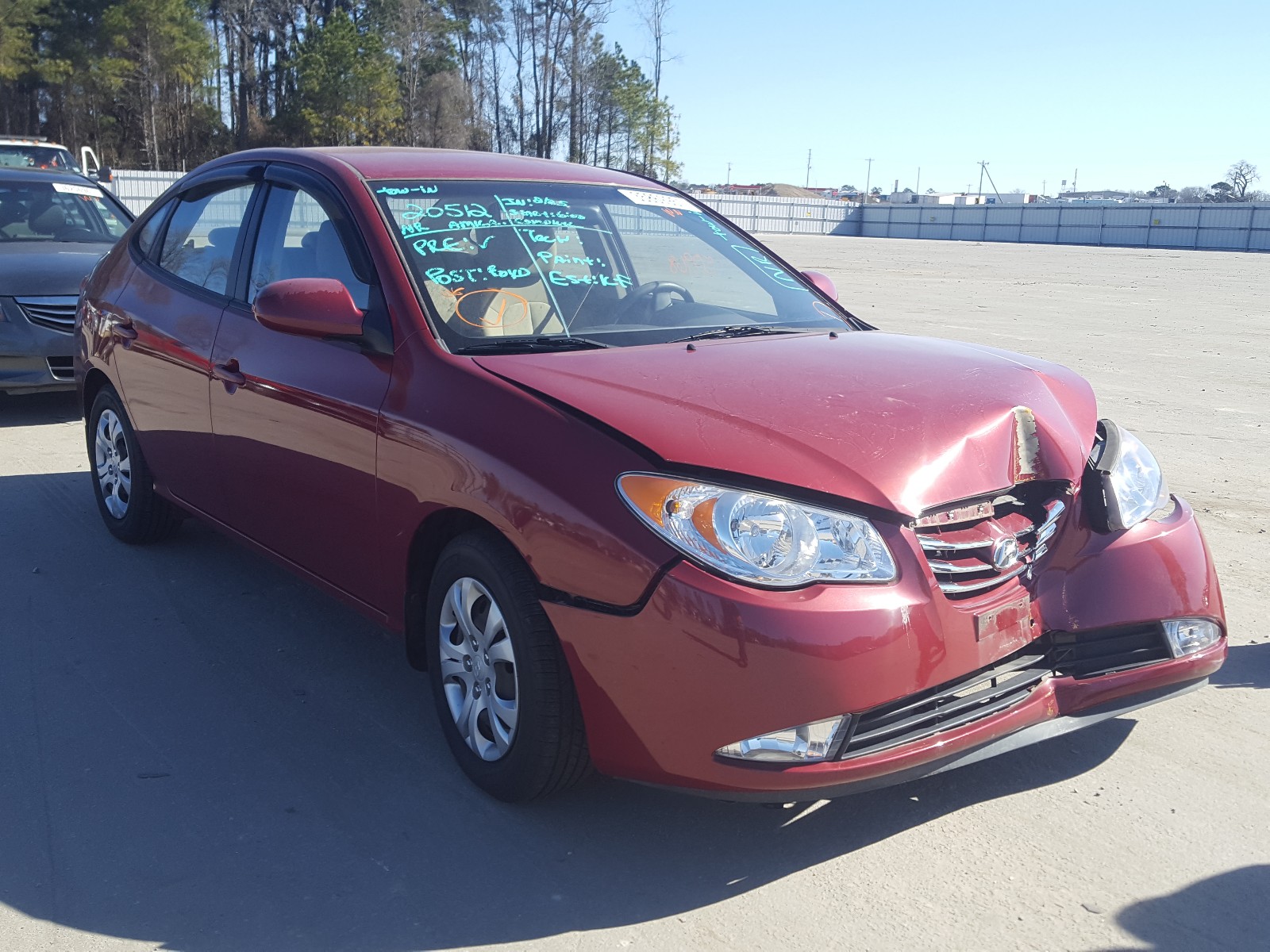 HYUNDAI ELANTRA BL 2010 kmhdu4ad1au044352