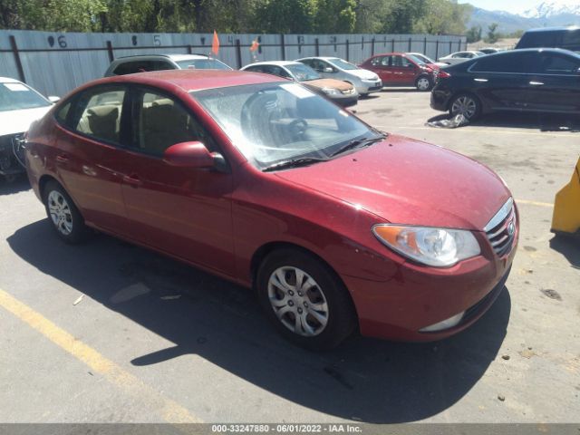 HYUNDAI ELANTRA 2010 kmhdu4ad1au132060