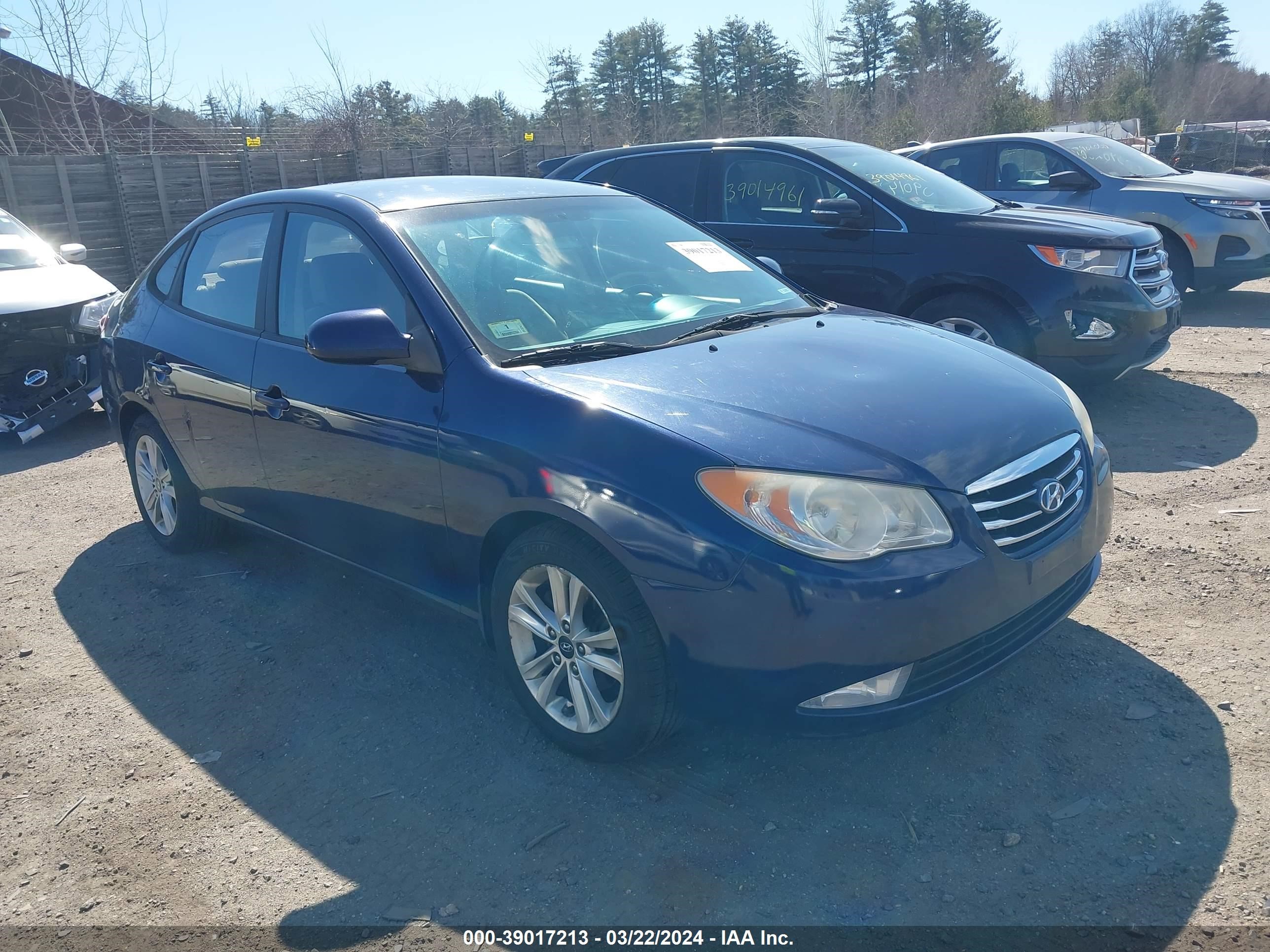 HYUNDAI ELANTRA 2010 kmhdu4ad1au867654