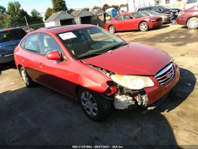 HYUNDAI ELANTRA 2010 kmhdu4ad1au954762