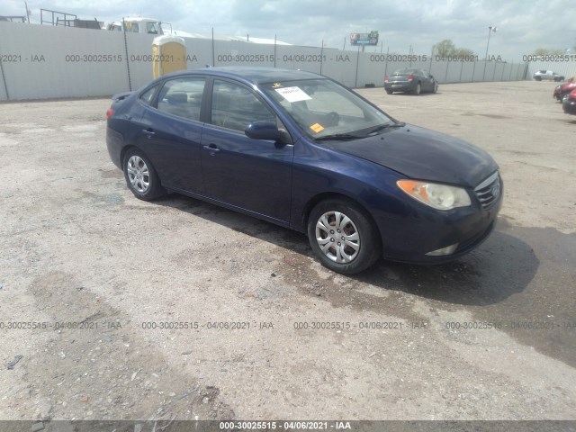 HYUNDAI ELANTRA 2010 kmhdu4ad2au025521