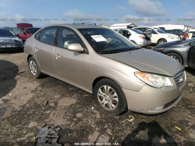 HYUNDAI ELANTRA 2010 kmhdu4ad2au037006