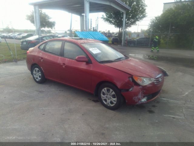 HYUNDAI ELANTRA 2010 kmhdu4ad2au047986