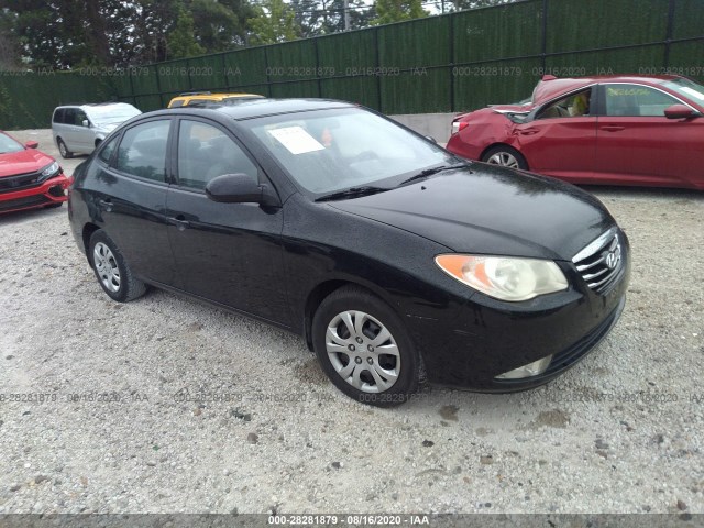 HYUNDAI ELANTRA 2010 kmhdu4ad2au050595