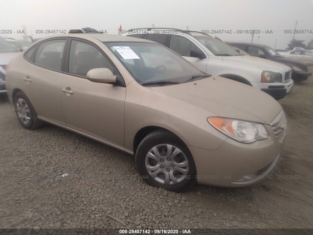 HYUNDAI ELANTRA 2010 kmhdu4ad2au163981