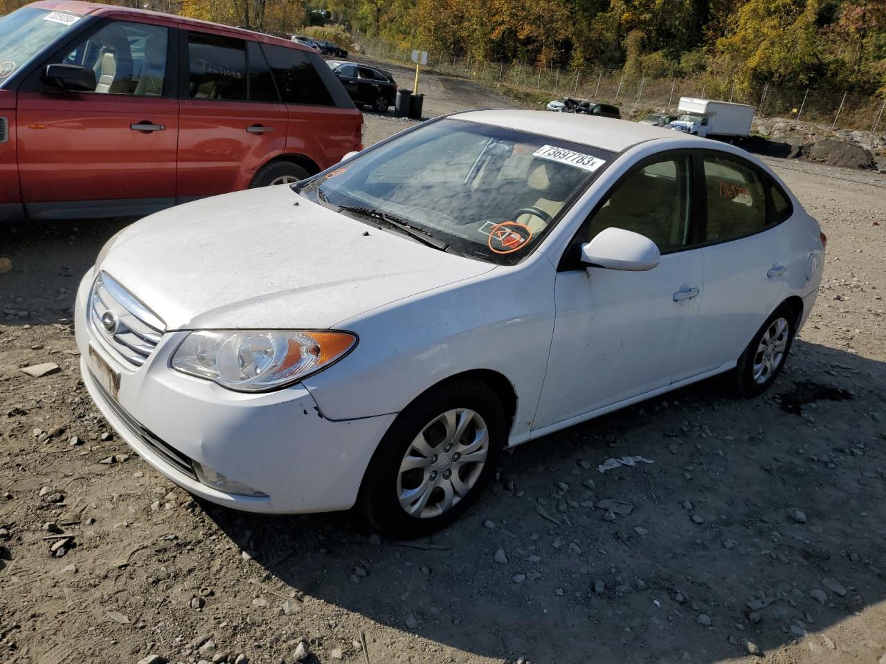 HYUNDAI ELANTRA 2010 kmhdu4ad2au187374