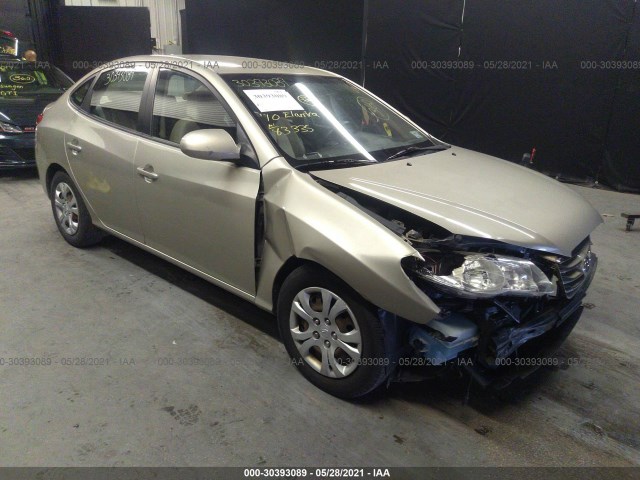 HYUNDAI ELANTRA 2010 kmhdu4ad2au866514