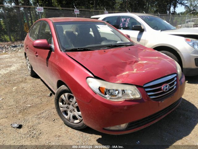 HYUNDAI ELANTRA 2010 kmhdu4ad2au919504