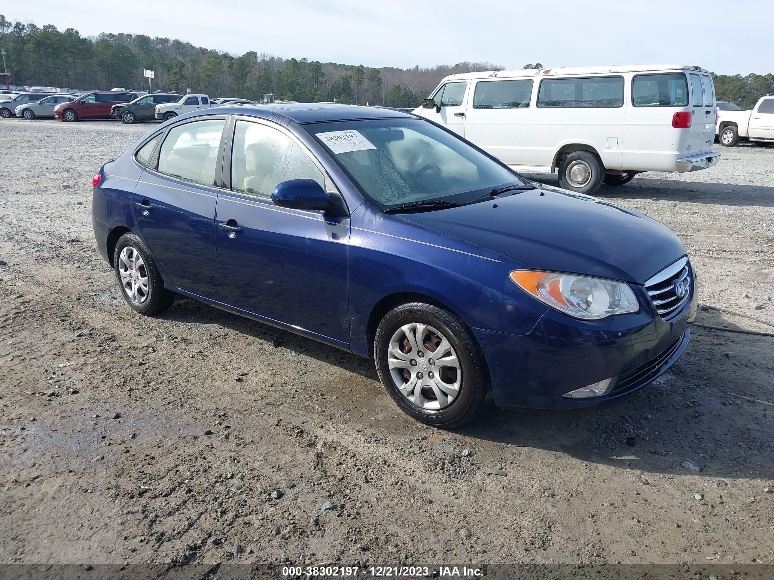 HYUNDAI ELANTRA 2010 kmhdu4ad3au183771