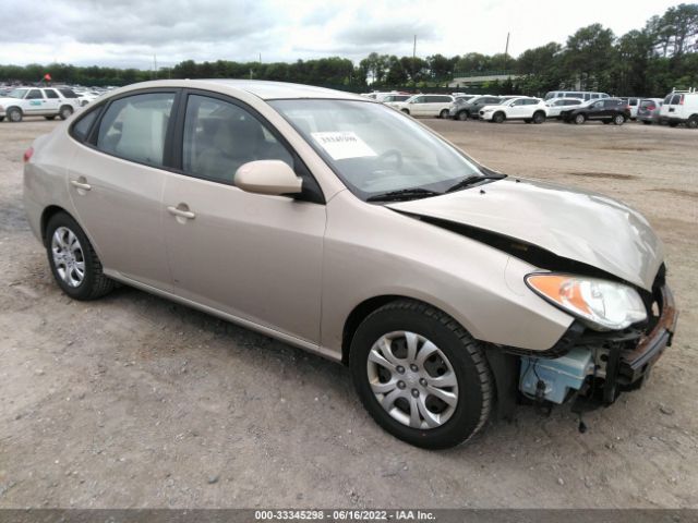 HYUNDAI ELANTRA 2010 kmhdu4ad3au200553