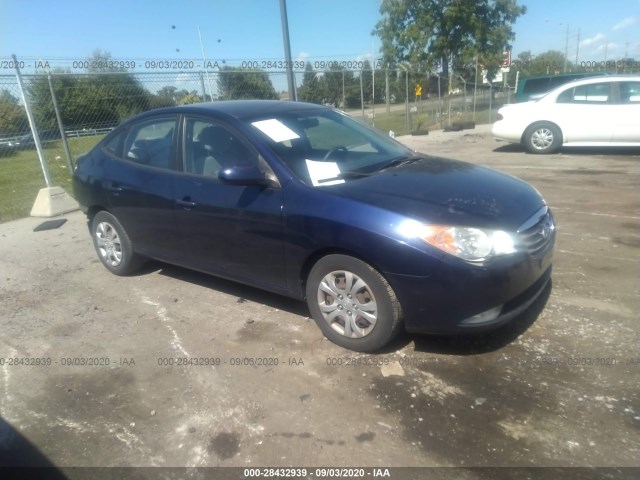 HYUNDAI ELANTRA 2010 kmhdu4ad3au865436