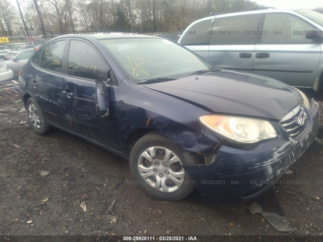 HYUNDAI ELANTRA 2010 kmhdu4ad3au901822