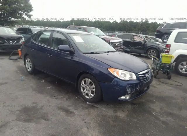 HYUNDAI ELANTRA 2010 kmhdu4ad4au868877