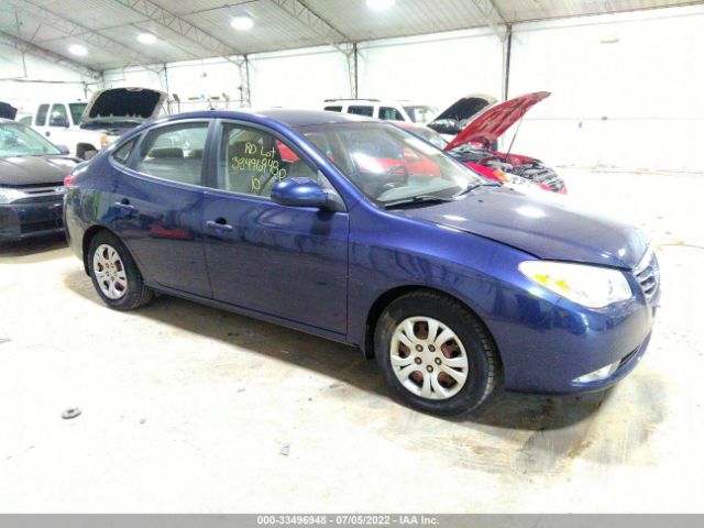 HYUNDAI ELANTRA 2010 kmhdu4ad4au889972